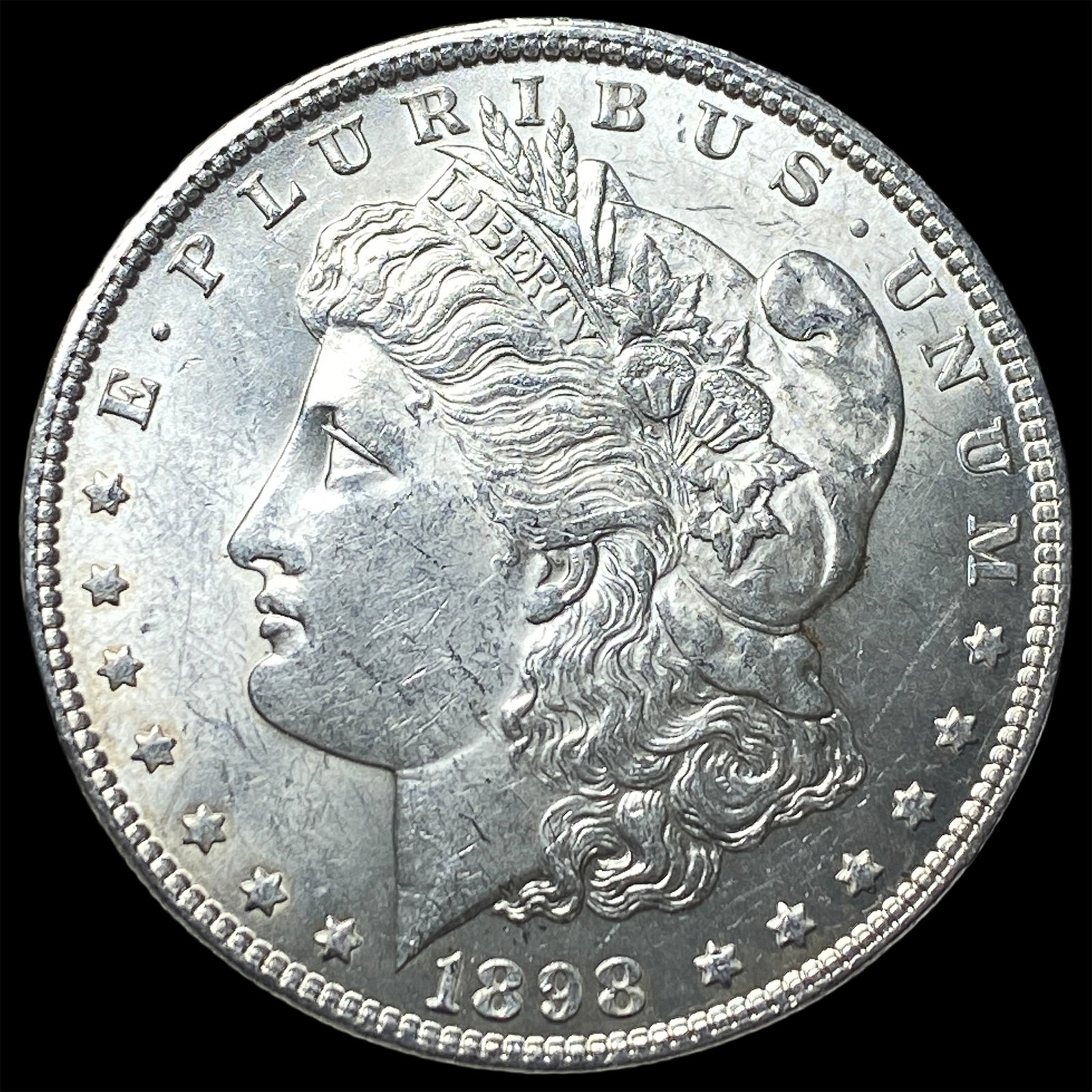 1898 Morgan Silver Dollar UNCIRCULATED: 1898 Morgan Silver Dollar UNCIRCULATED