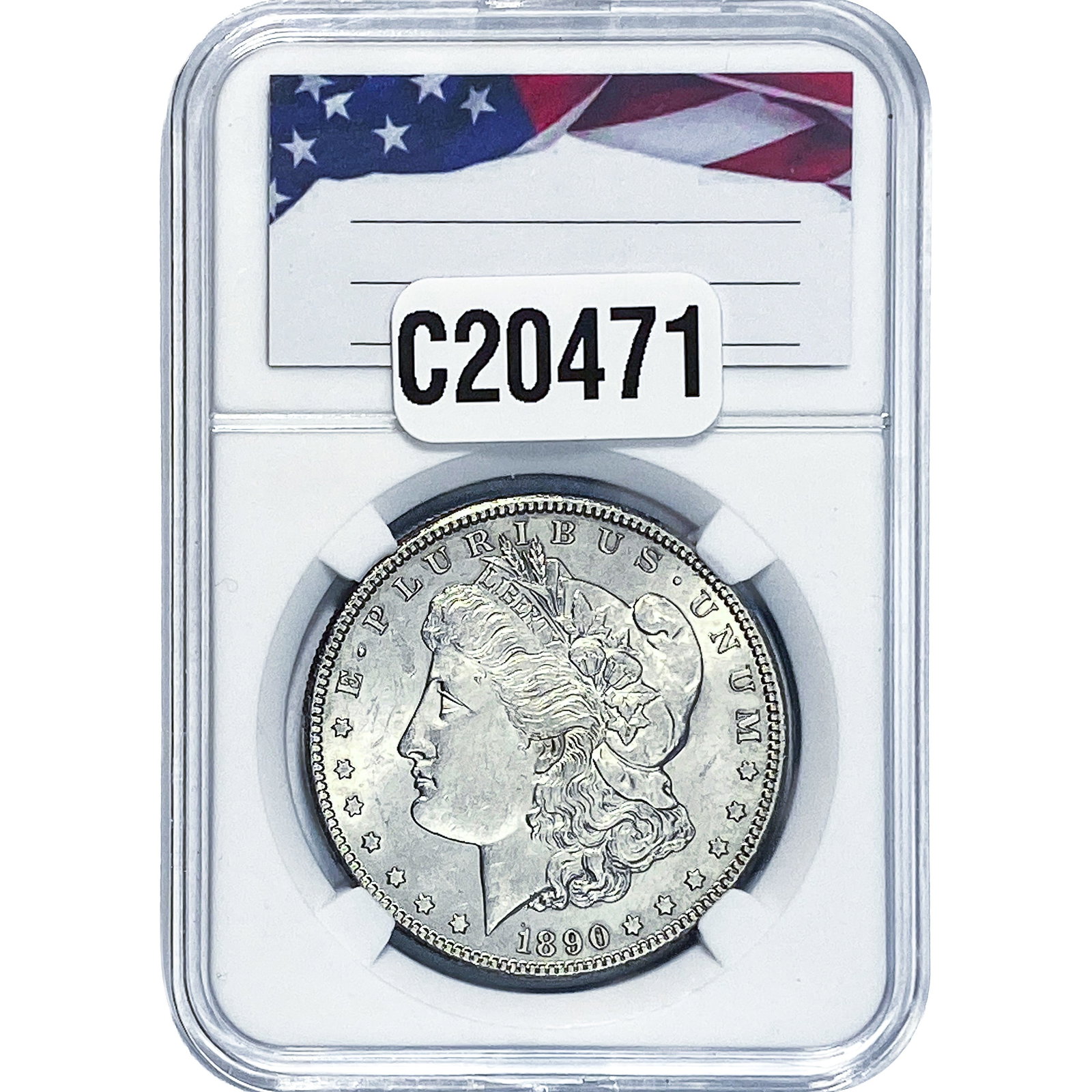 1890-CC Morgan Silver Dollar (1 of 2)