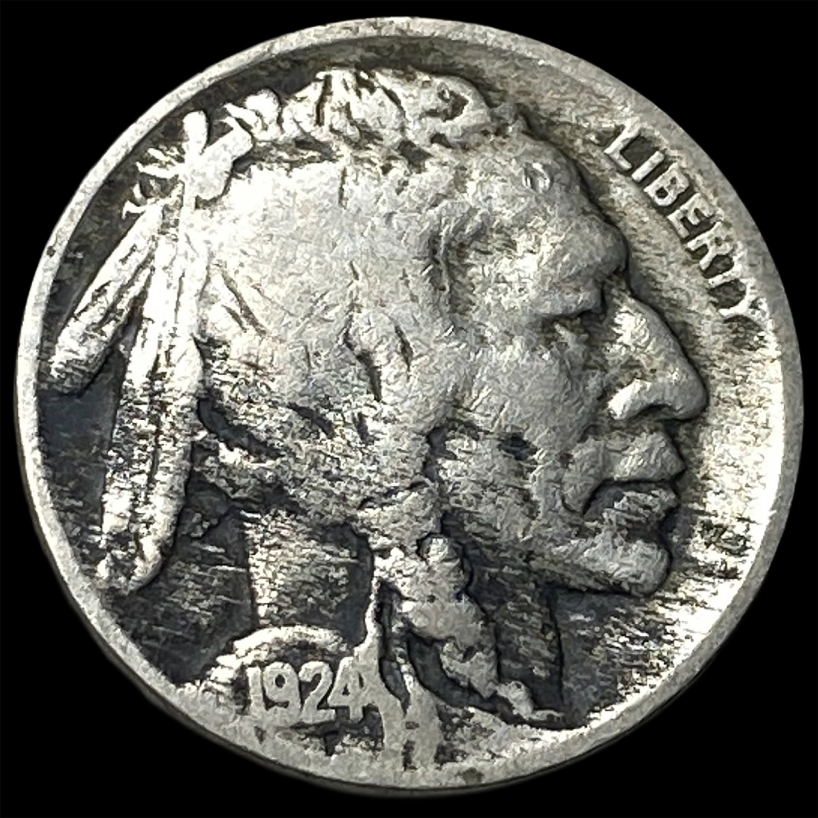 1924-D Buffalo Nickel LIGHTLY CIRCULATED (1 of 2)