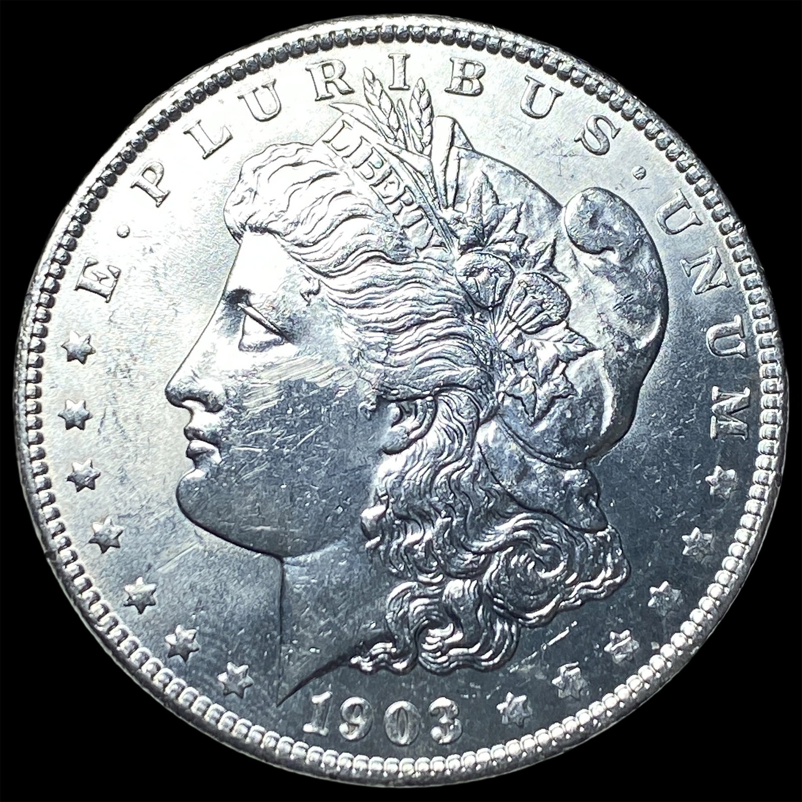 1903-O Silver Morgan Dollar CHOICE BU (1 of 2)