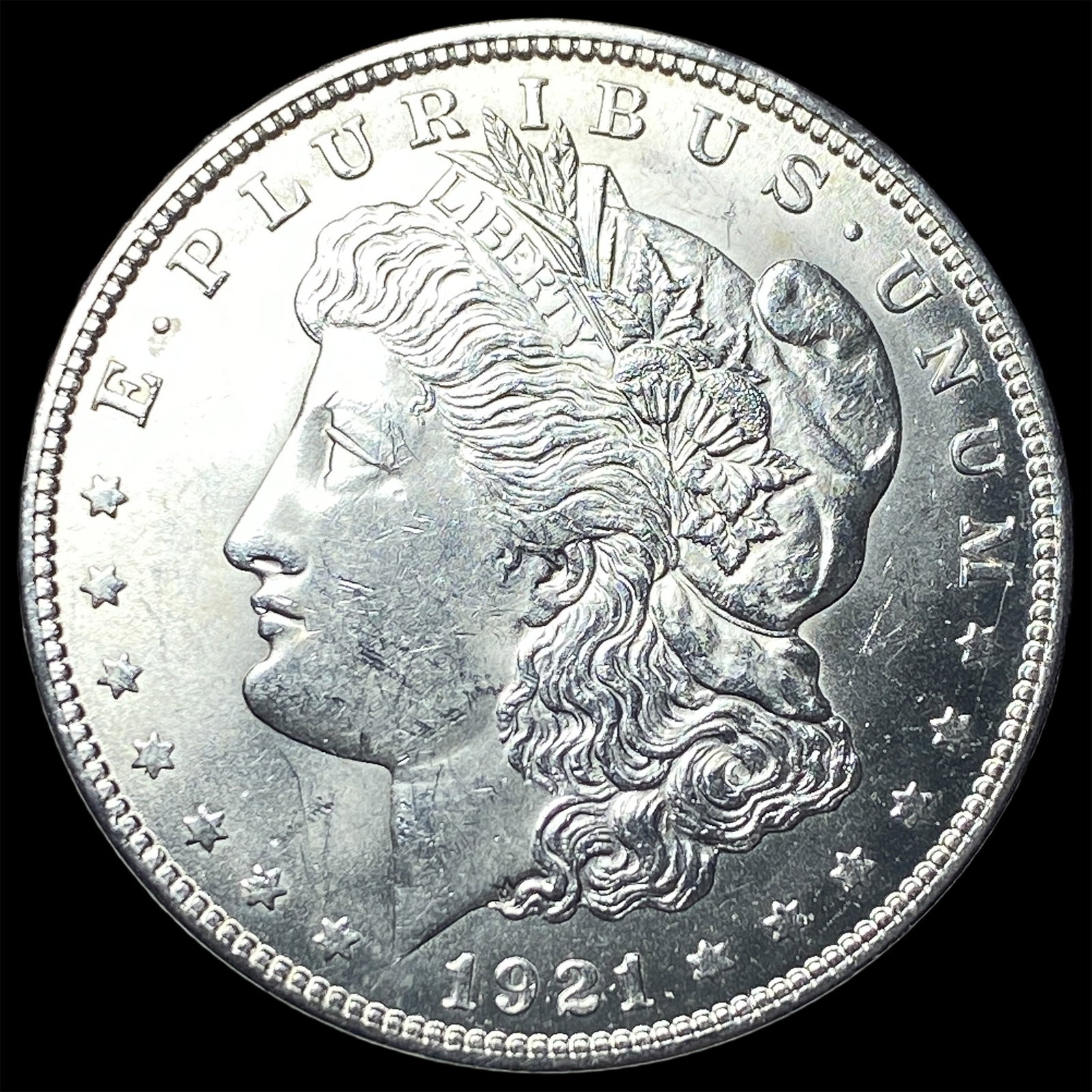 1921 Silver Morgan Dollar UNCIRCULATED: 1921 Silver Morgan Dollar UNCIRCULATED