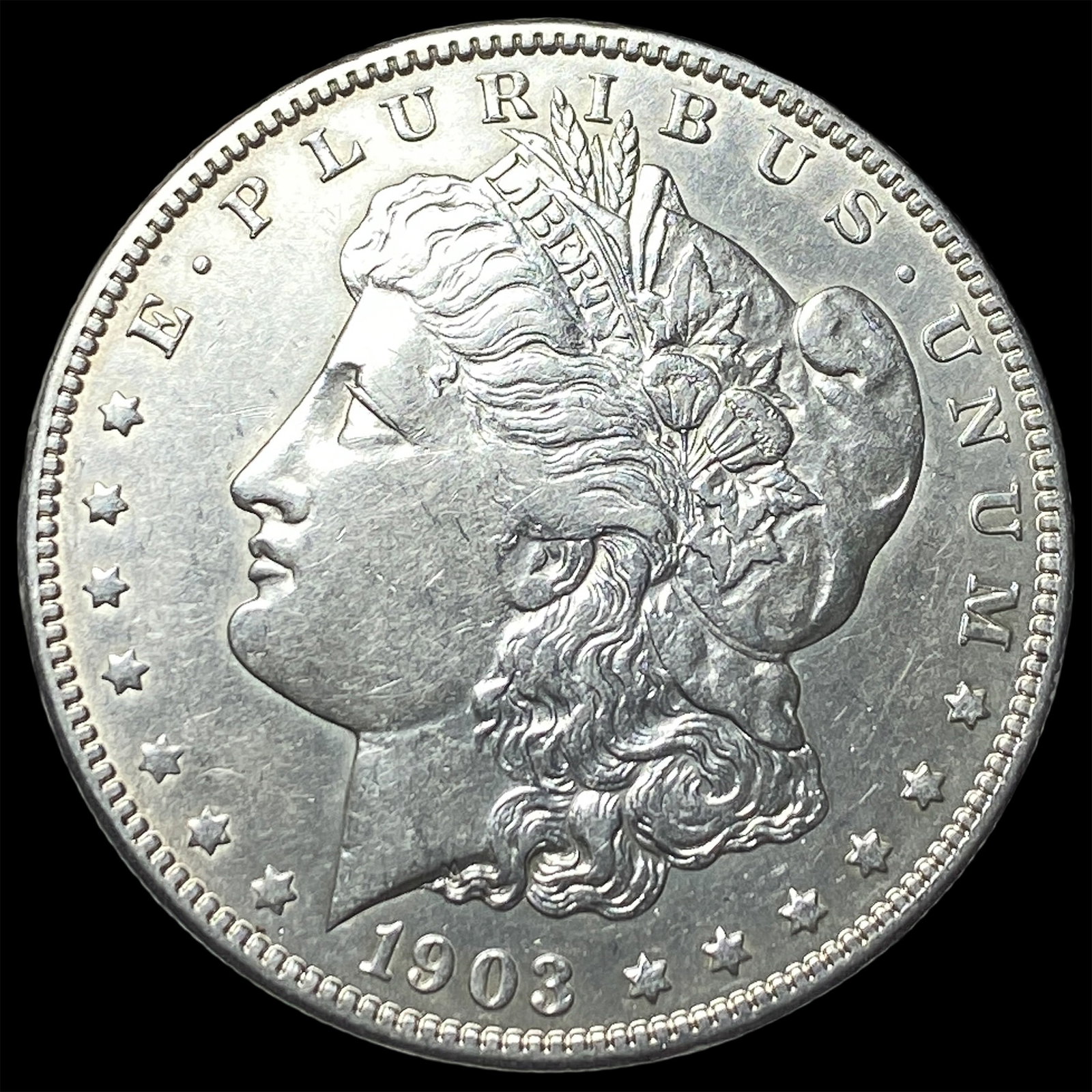 1903 Silver Morgan Dollar CLOSELY UNCIRCULATED: 1903 Silver Morgan Dollar CLOSELY UNCIRCULATED