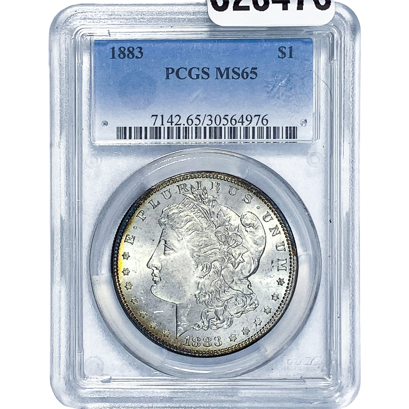 1883 Morgan Silver Dollar PCGS MS65: 1883 Morgan Silver Dollar PCGS MS65