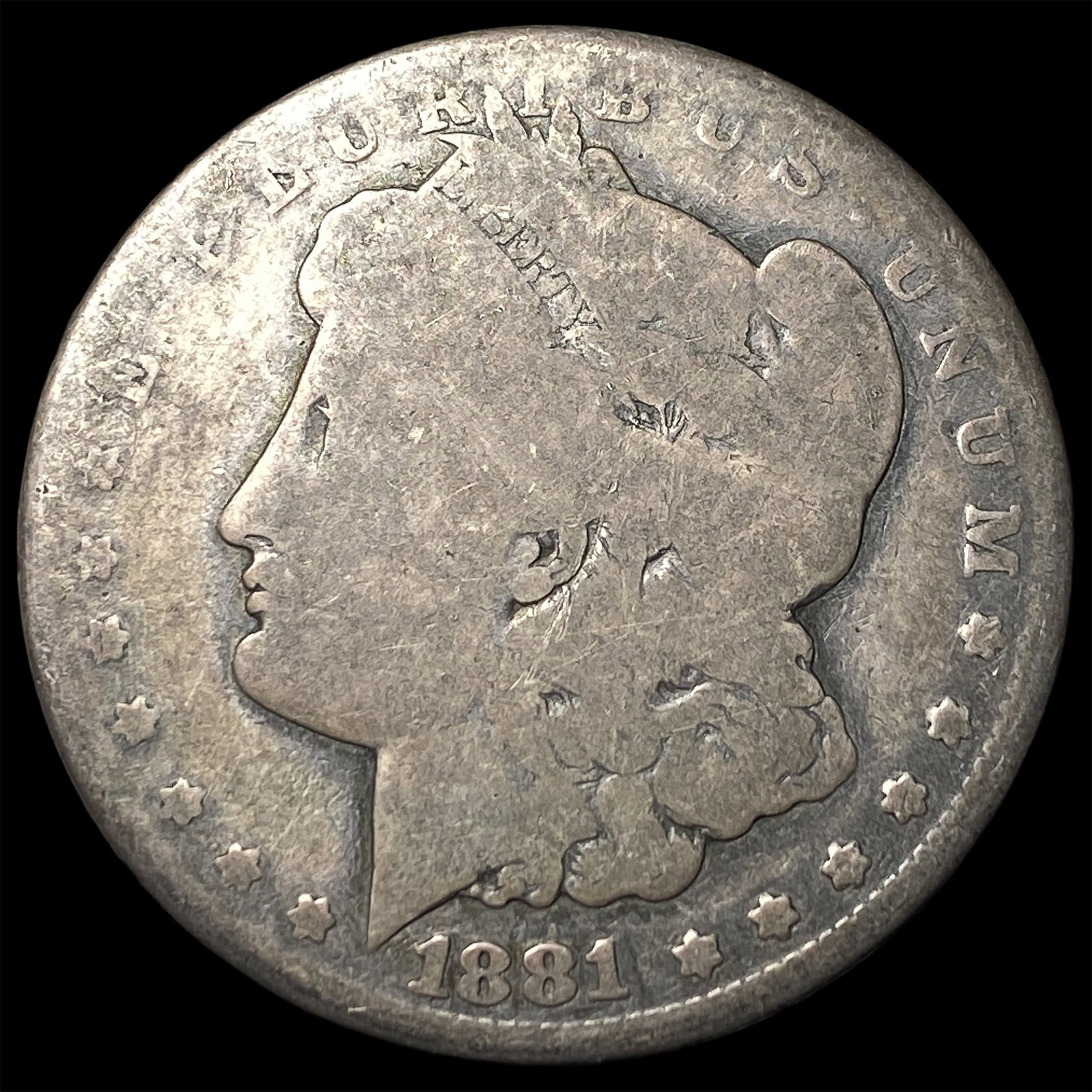 1881-O Silver Morgan Dollar NICELY CIRCULATED: 1881-O Silver Morgan Dollar NICELY CIRCULATED