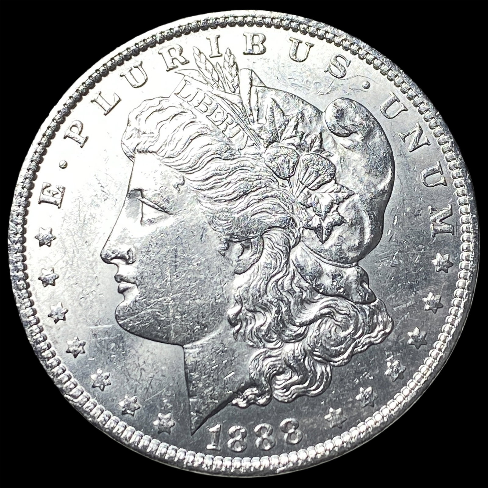 1888 Silver Morgan Dollar UNCIRCULATED: 1888 Silver Morgan Dollar UNCIRCULATED