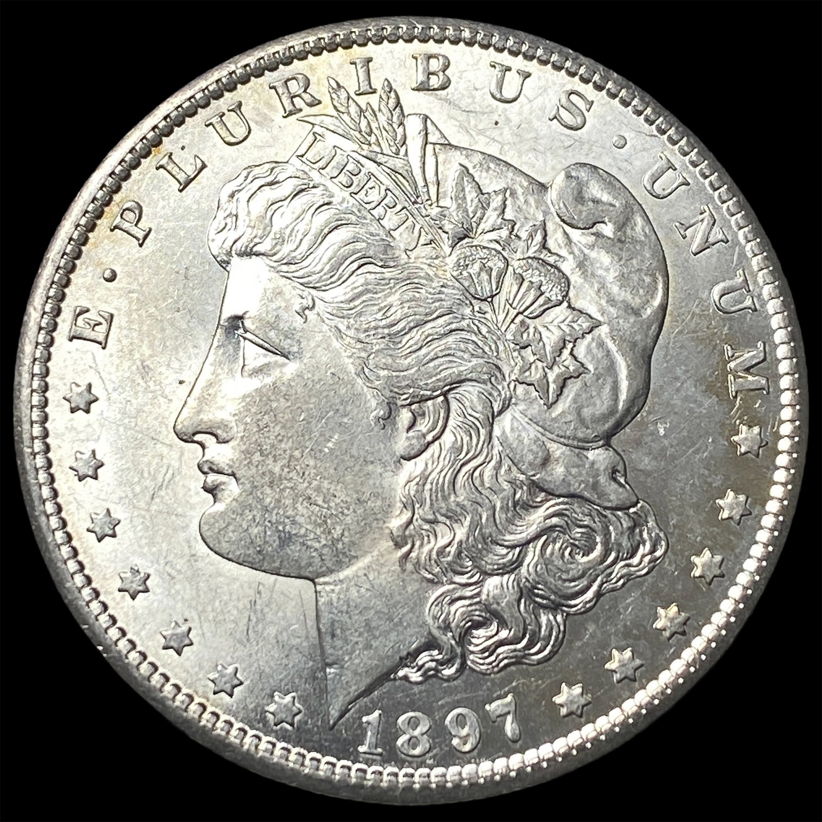 1897-S Silver Morgan Dollar UNCIRCULATED: 1897-S Silver Morgan Dollar UNCIRCULATED