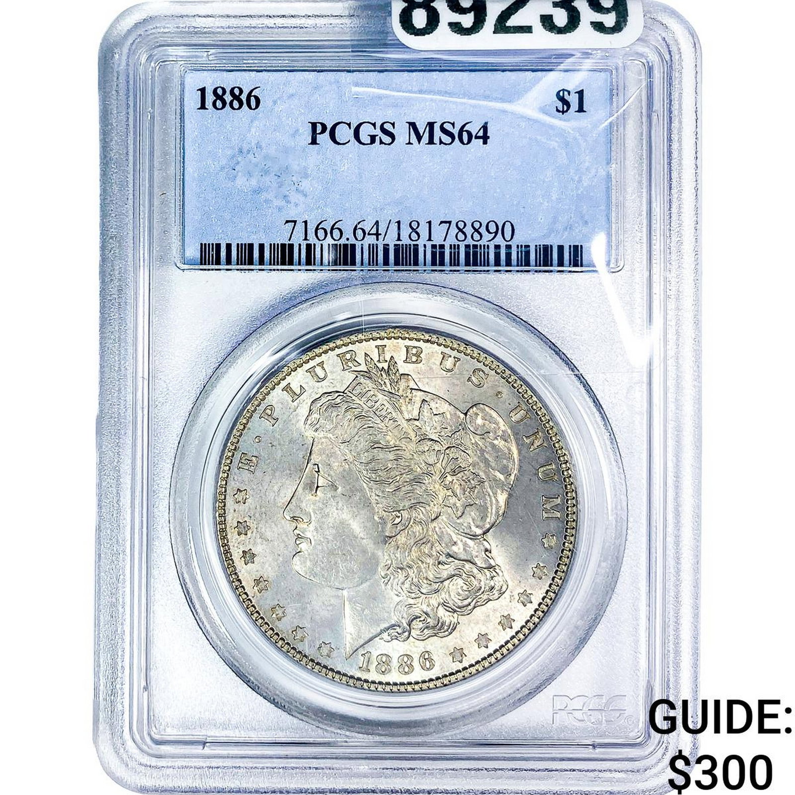 1886 Morgan Silver Dollar PCGS MS64 (1 of 2)