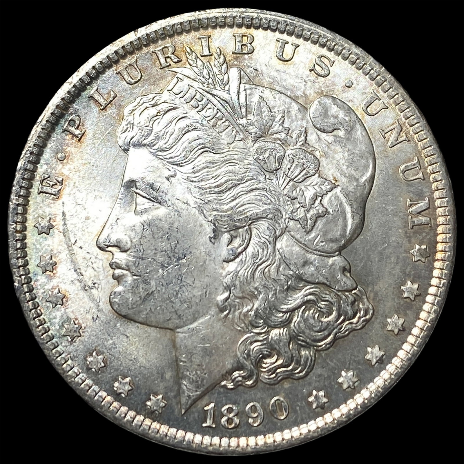 1890 Morgan Silver Dollar CHOICE BU: 1890 Morgan Silver Dollar CHOICE BU