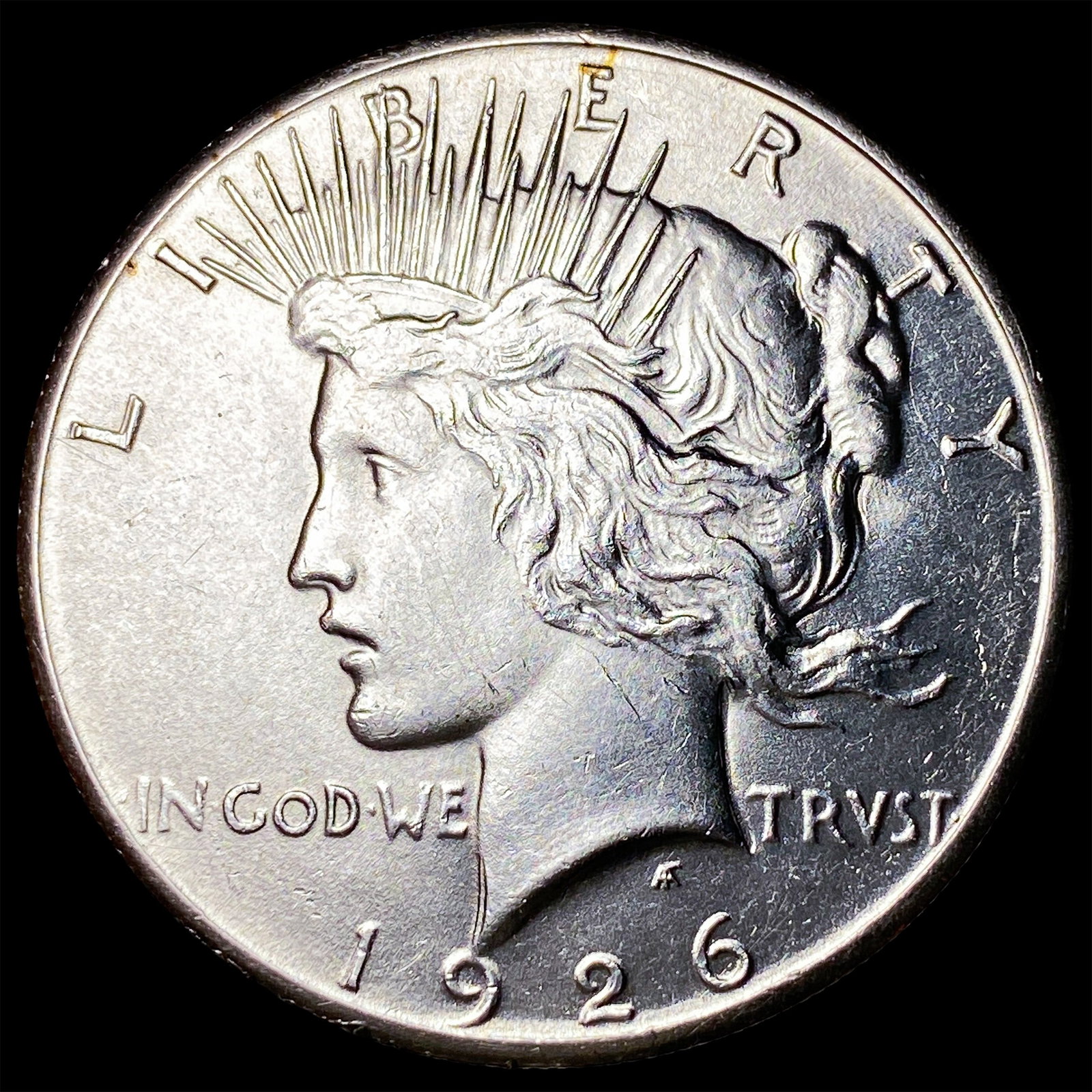 1926 Peace Silver Dollar CHOICE AU: 1926 Peace Silver Dollar CHOICE AU