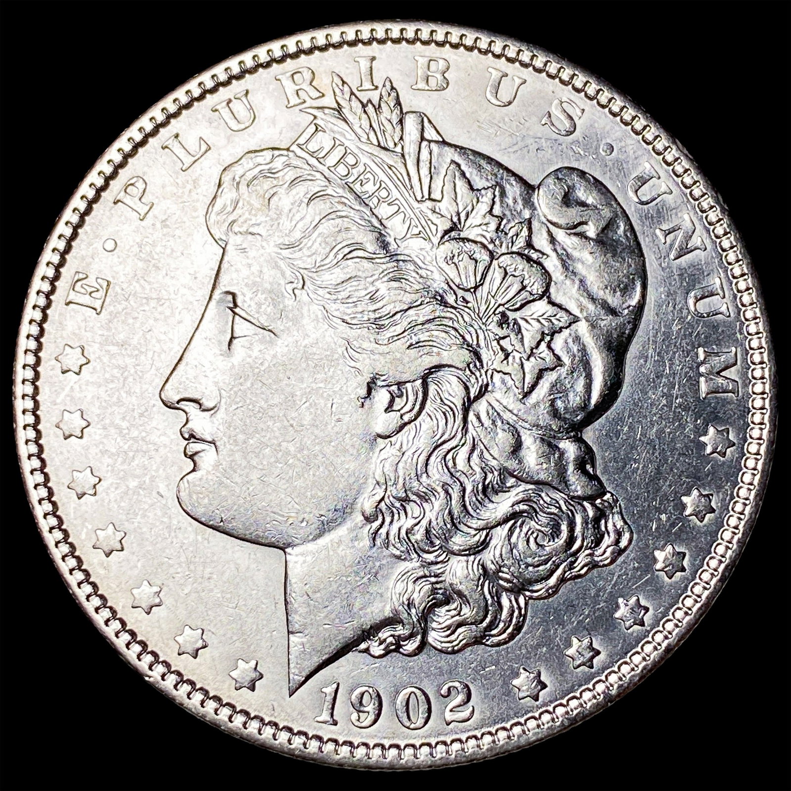 1902 Morgan Silver Dollar CLOSELY UNCIRCULATED: 1902 Morgan Silver Dollar CLOSELY UNCIRCULATED