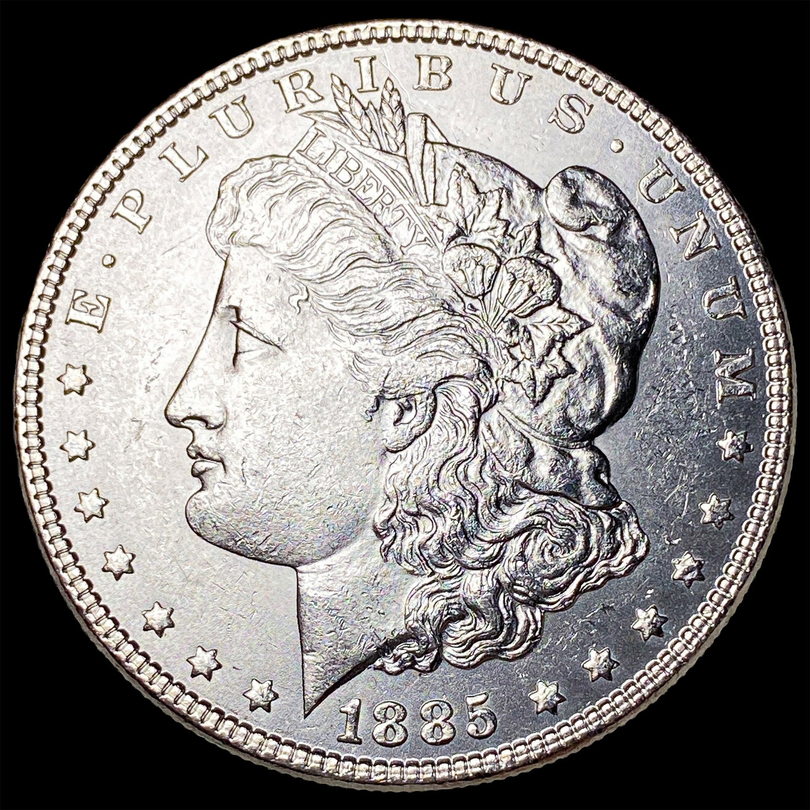 1885-S Silver Morgan Dollar UNCIRCULATED: 1885-S Silver Morgan Dollar UNCIRCULATED