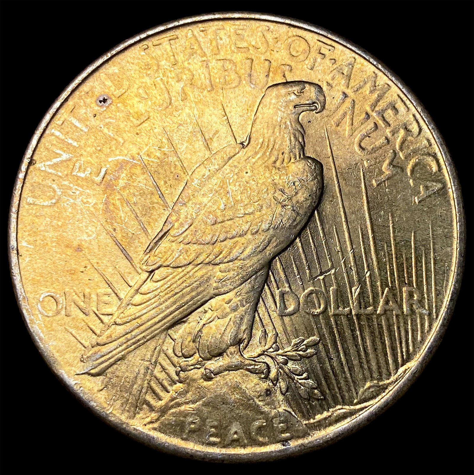 1925 Silver Peace Dollar UNCIRCULATED - 2