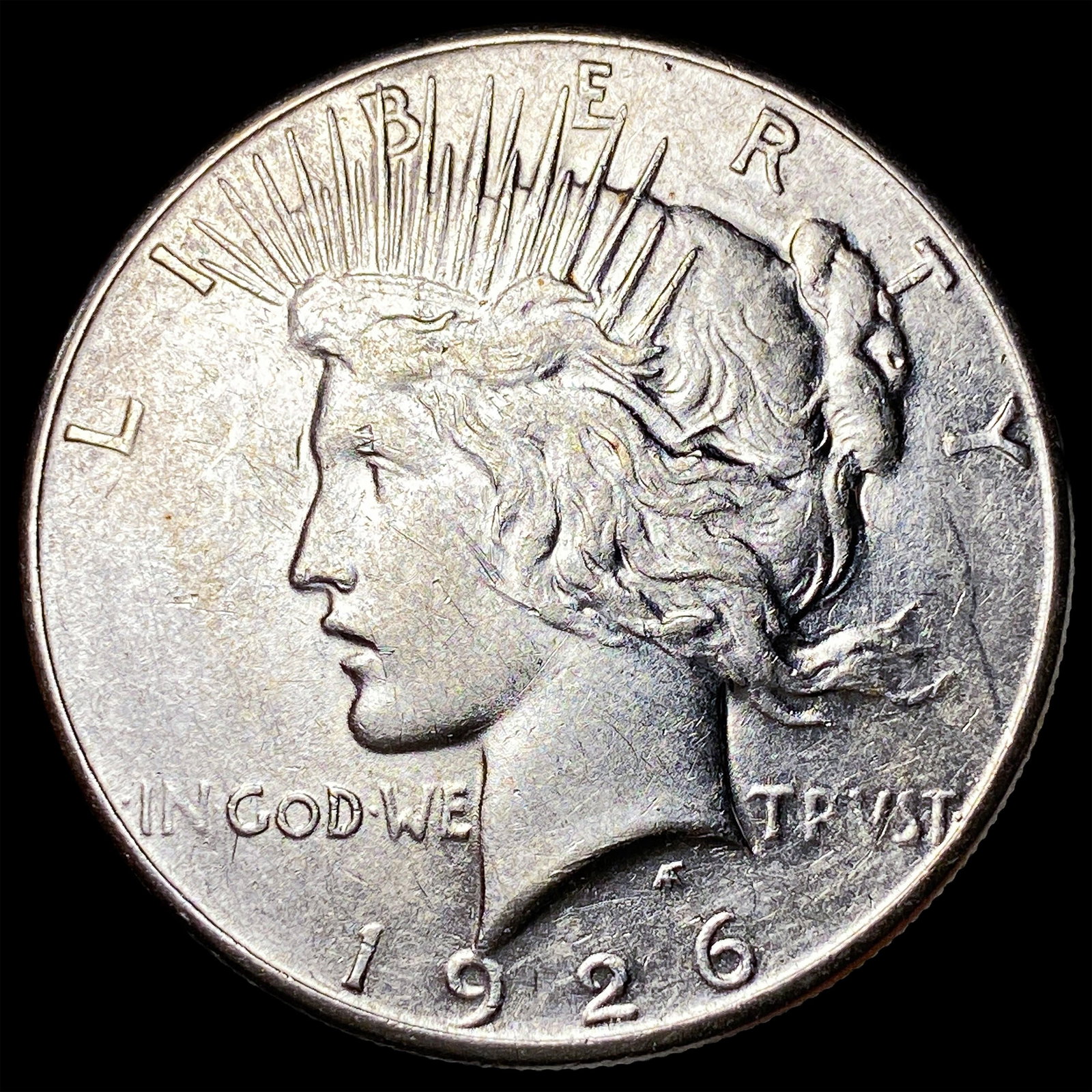 1926-S Silver Peace Dollar CLOSELY UNCIRCULATED (1 of 2)