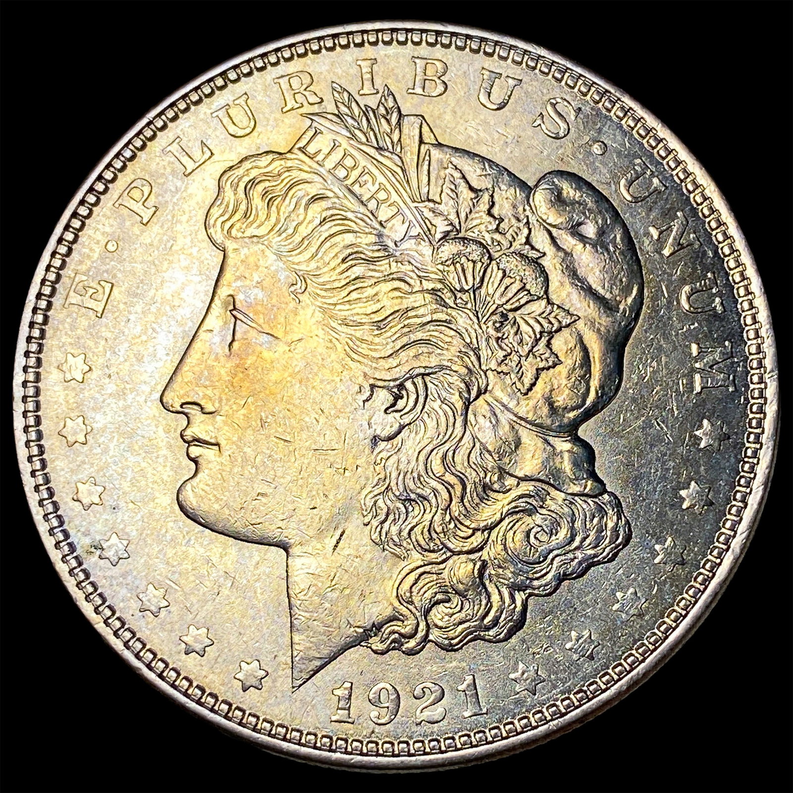 1921 Morgan Silver Dollar UNCIRCULATED: 1921 Morgan Silver Dollar UNCIRCULATED