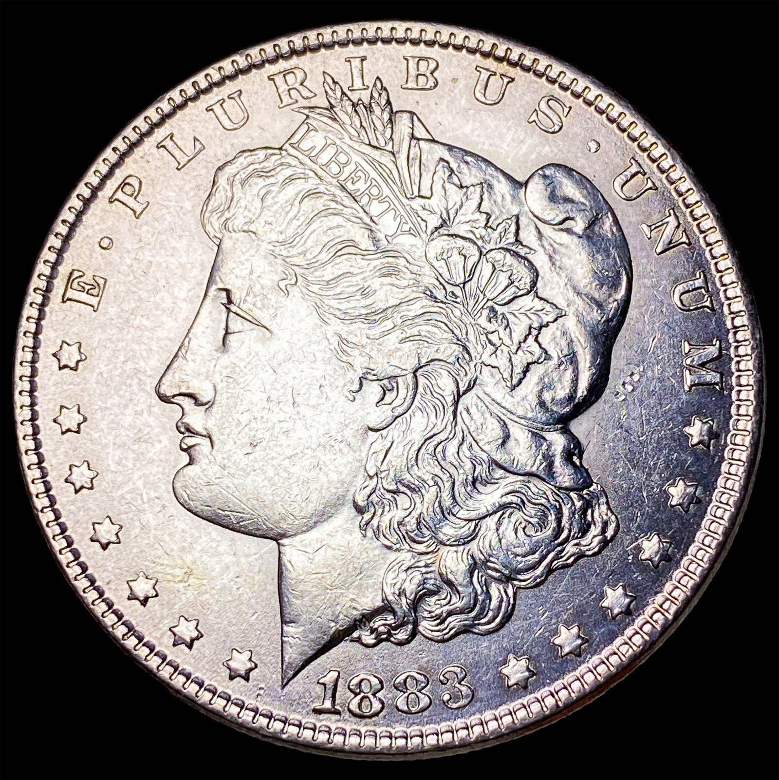 1883 Morgan Silver Dollar CHOICE AU: 1883 Morgan Silver Dollar CHOICE AU