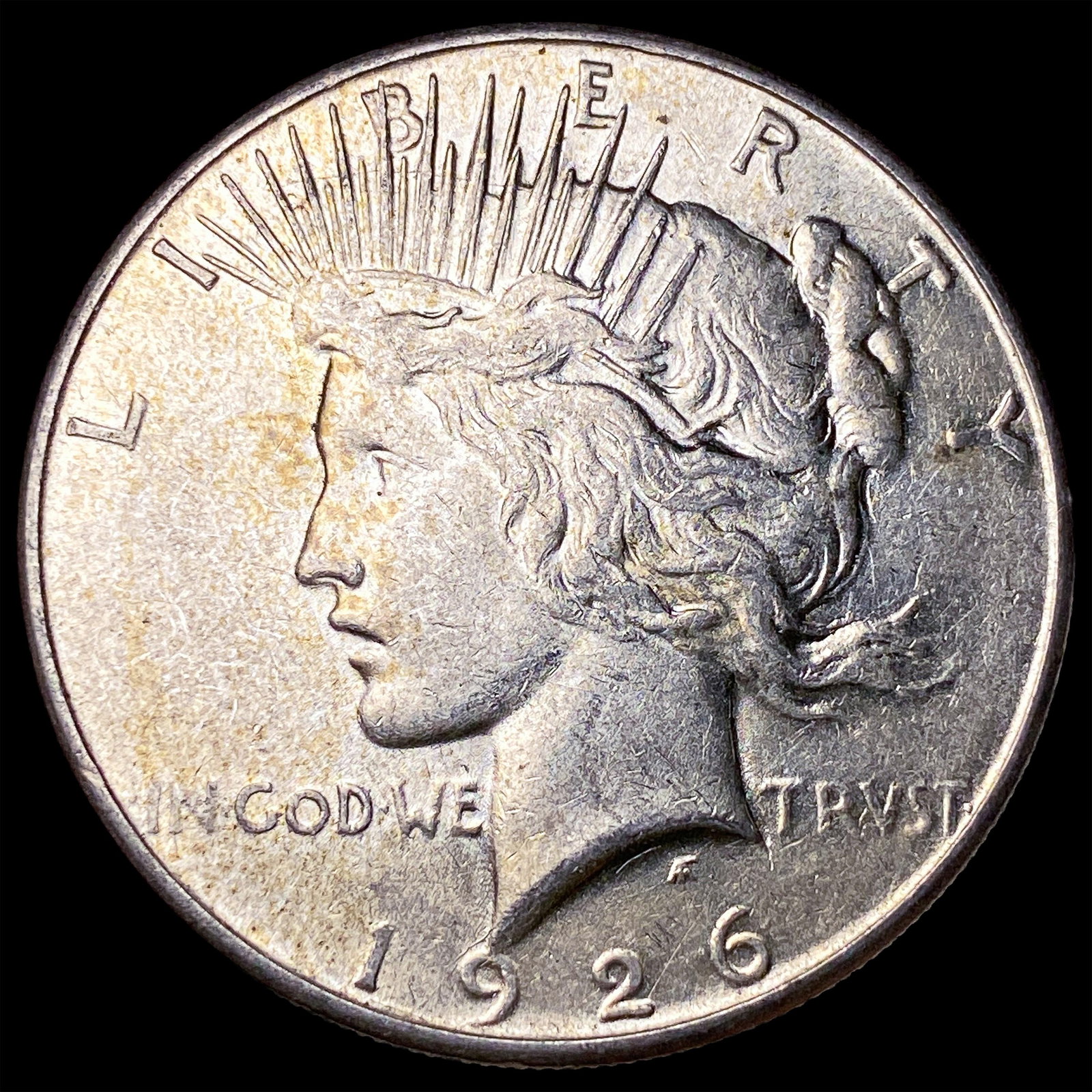 1926-S Silver Peace Dollar CLOSELY UNCIRCULATED: 1926-S Silver Peace Dollar CLOSELY UNCIRCULATED
