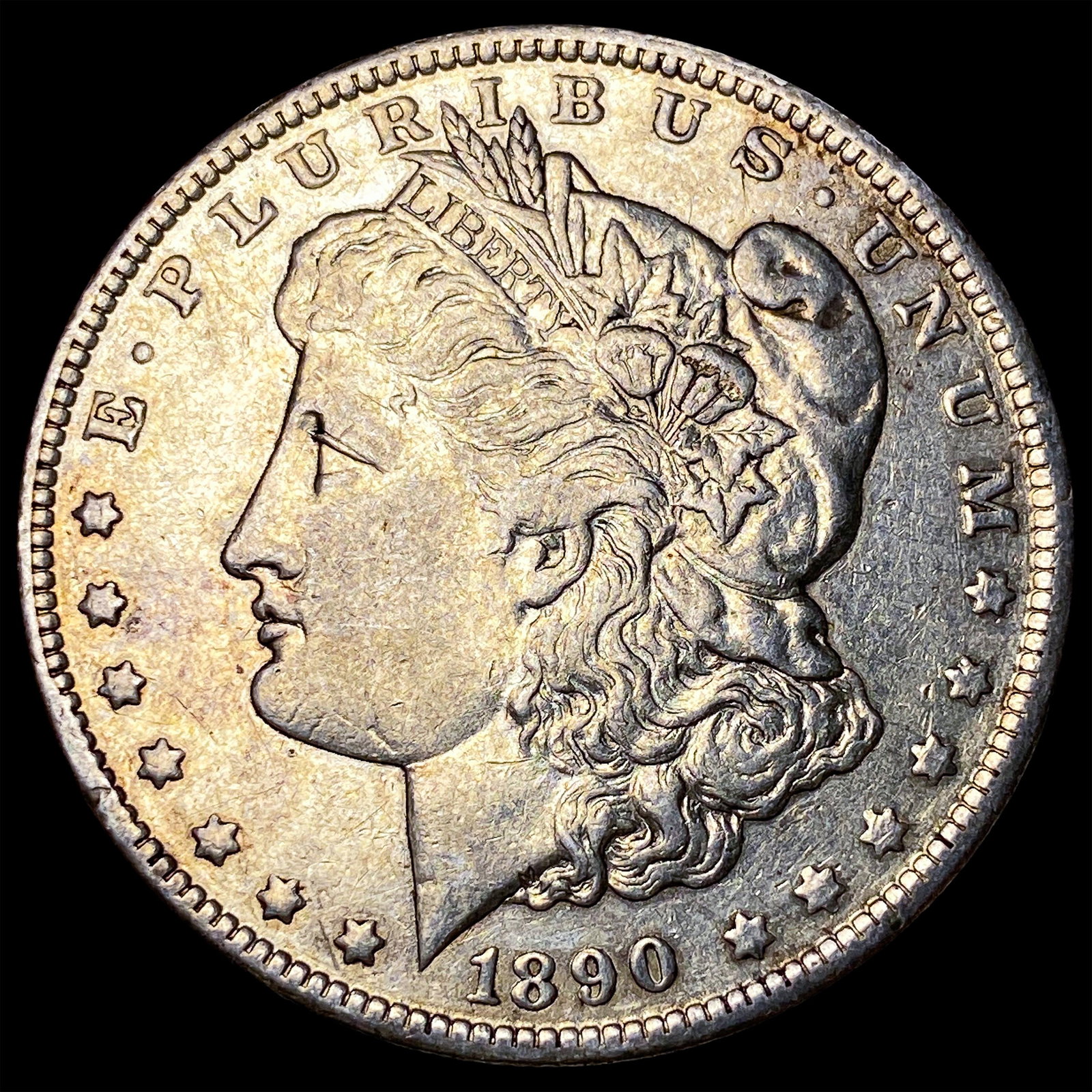 1890-O Silver Morgan Dollar NEARLY UNCIRCULATED: 1890-O Silver Morgan Dollar NEARLY UNCIRCULATED