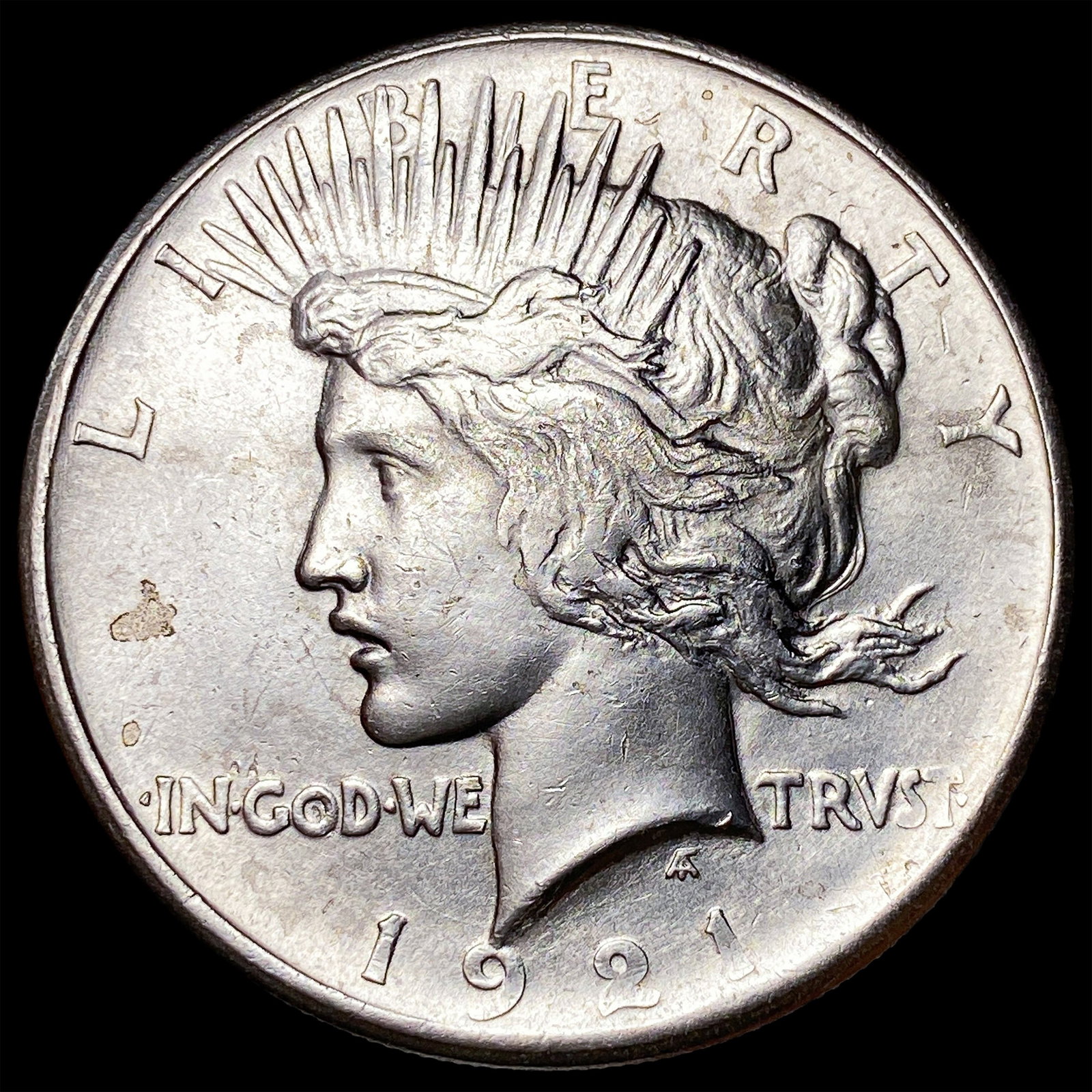 1921 Silver Peace Dollar UNCIRCULATED (1 of 2)