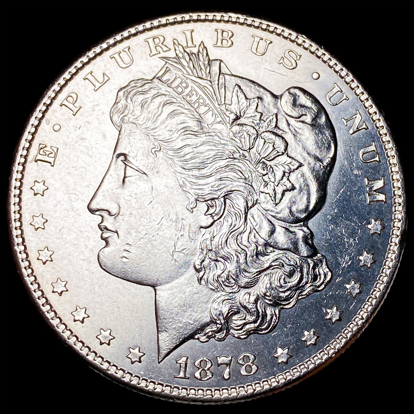 1878-S Silver Morgan Dollar UNCIRCULATED: 1878-S Silver Morgan Dollar UNCIRCULATED