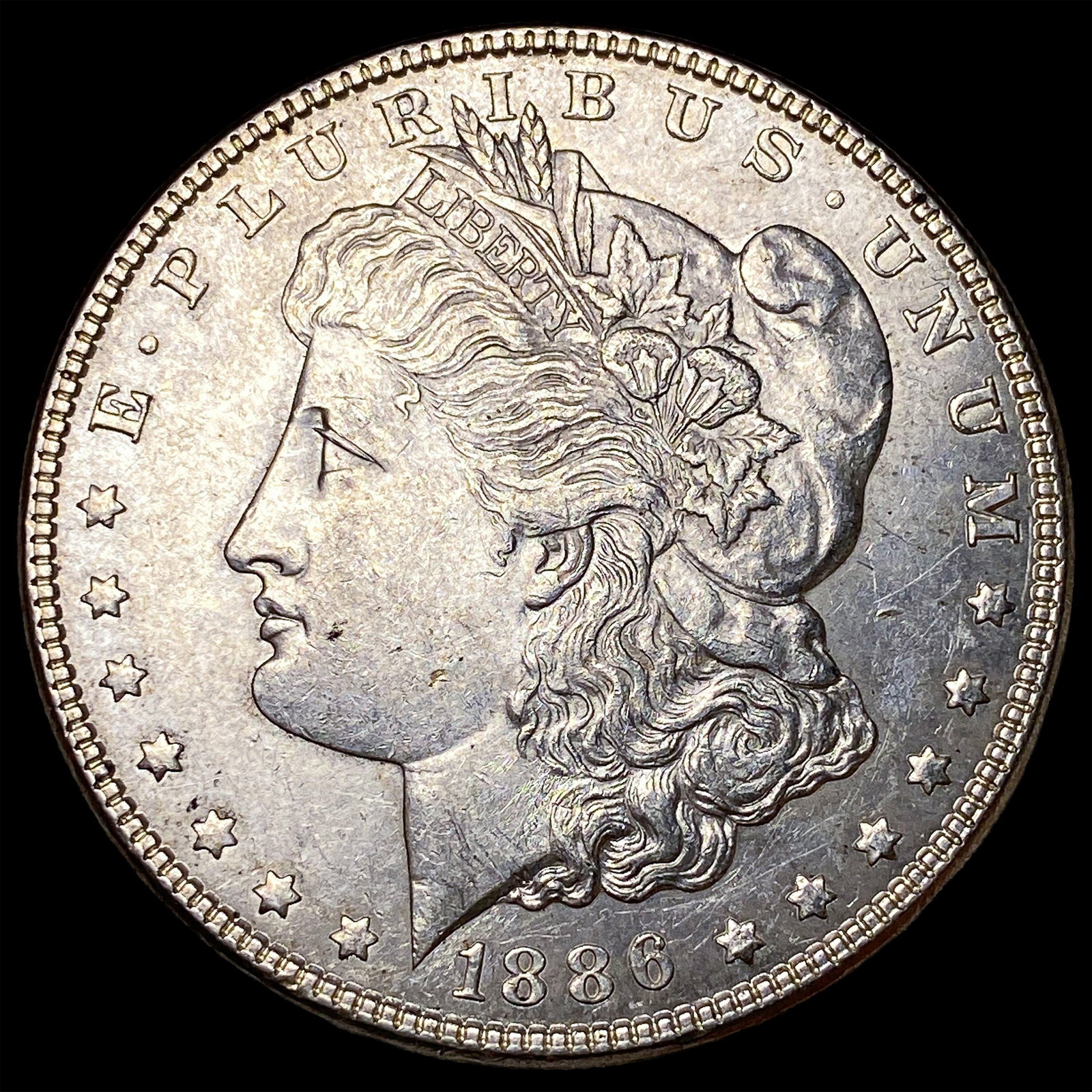 1886 Morgan Silver Dollar UNCIRCULATED: 1886 Morgan Silver Dollar UNCIRCULATED
