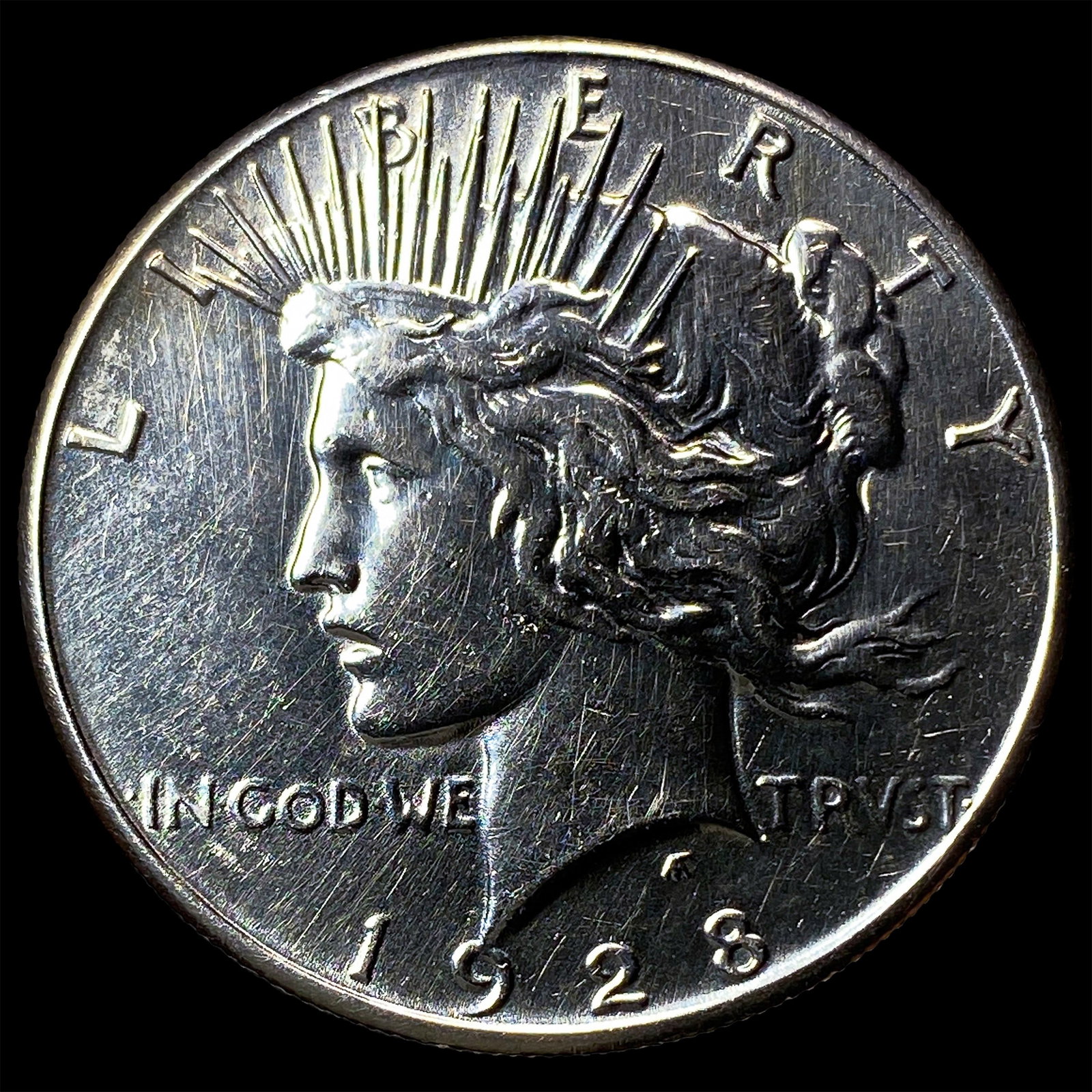 1928 Silver Peace Dollar HIGH GRADE (1 of 2)