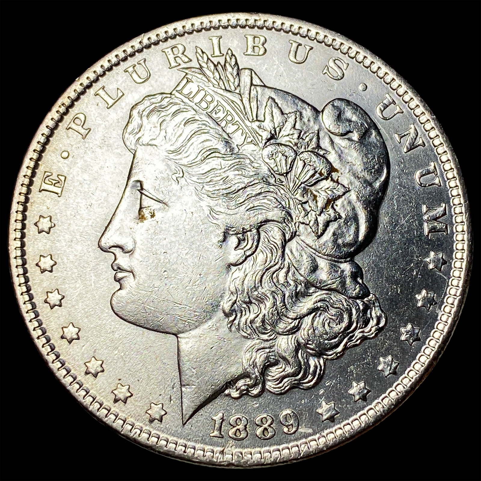 1889 Morgan Silver Dollar UNCIRCULATED: 1889 Morgan Silver Dollar UNCIRCULATED