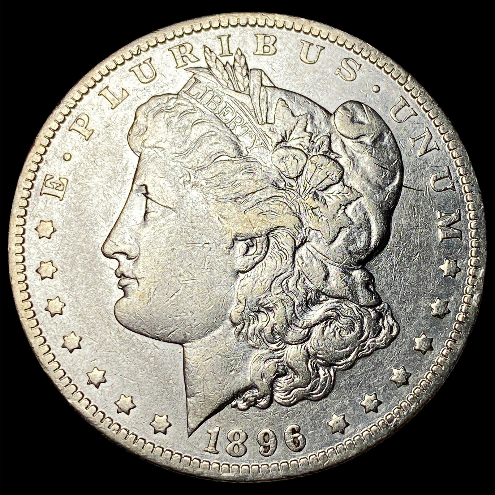 1896-O Silver Morgan Dollar NEARLY UNCIRCULATED: 1896-O Silver Morgan Dollar NEARLY UNCIRCULATED