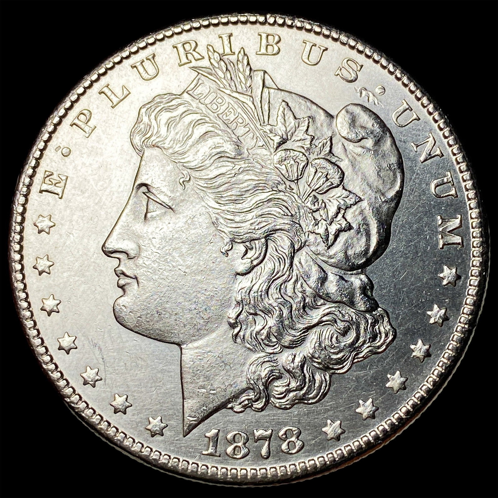 1878-S Silver Morgan Dollar UNCIRCULATED: 1878-S Silver Morgan Dollar UNCIRCULATED