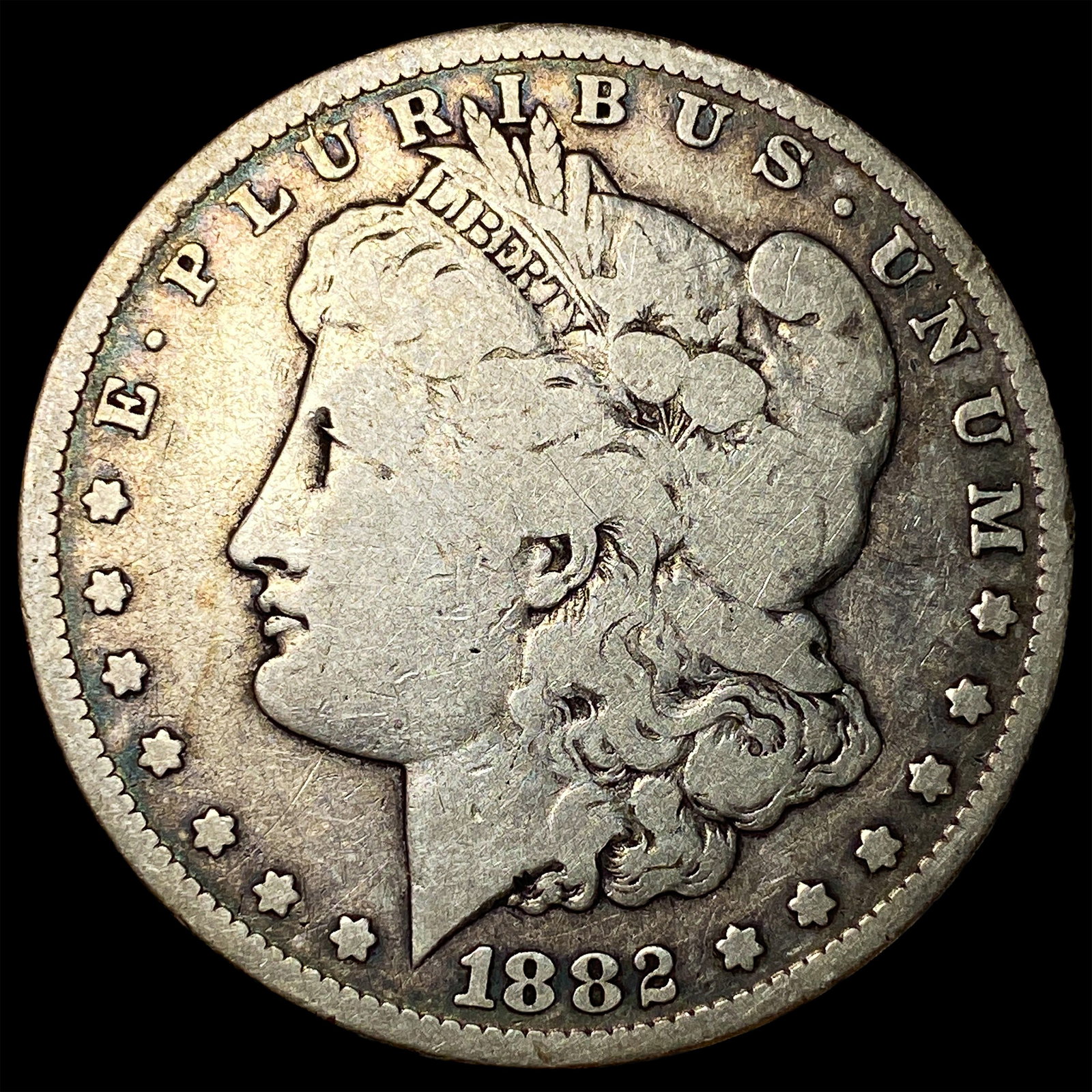 1882-CC Silver Morgan Dollar NICELY CIRCULATED: 1882-CC Silver Morgan Dollar NICELY CIRCULATED