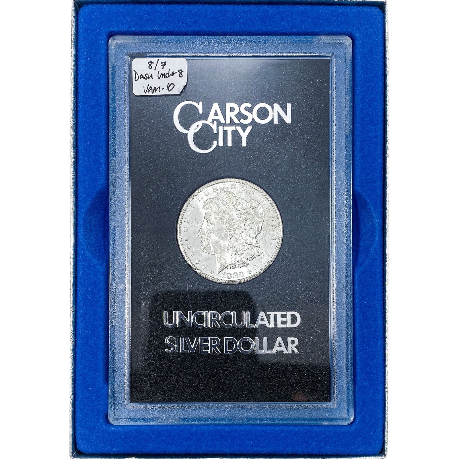 1880-CC Morgan Silver Dollar GSA UNC (1 of 3)