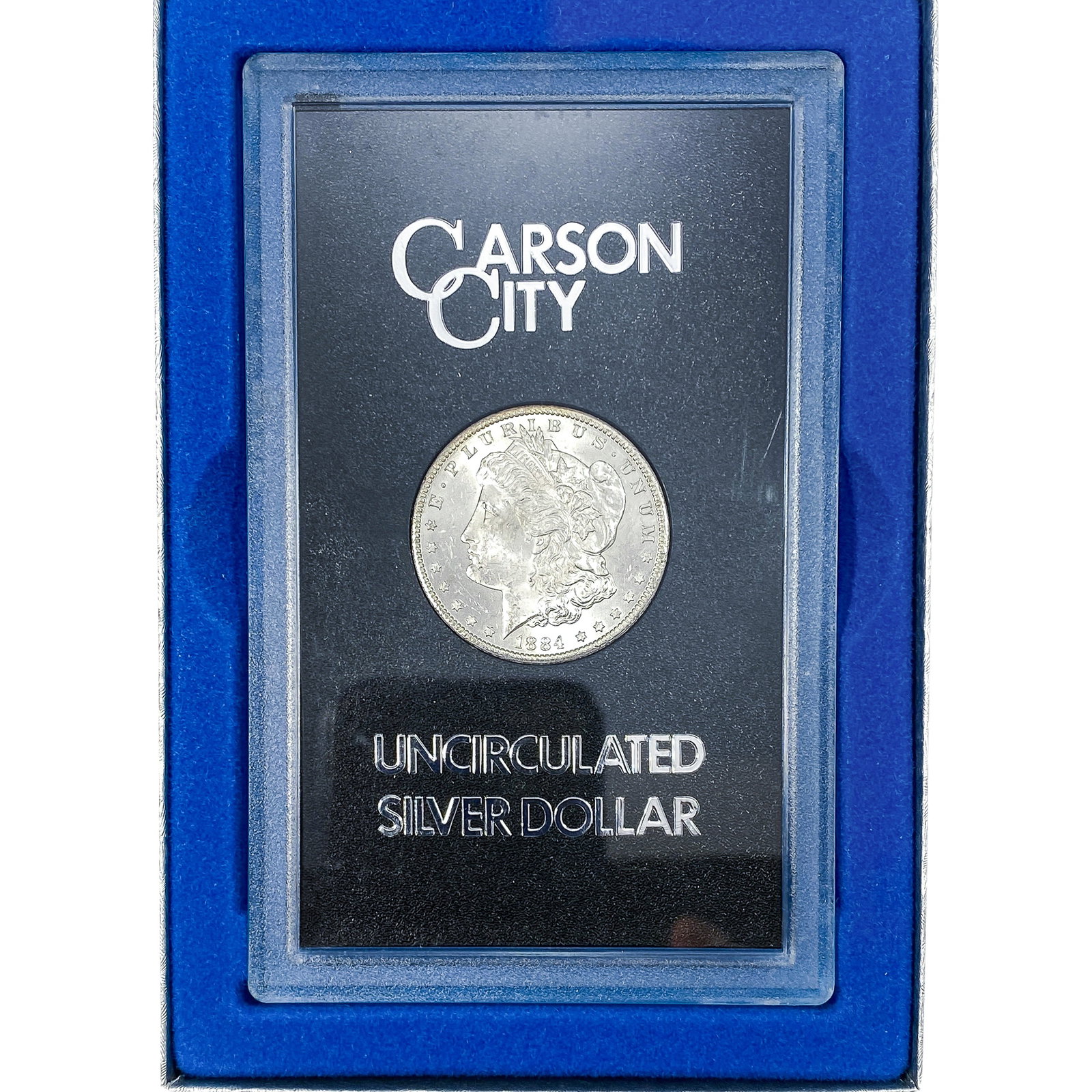 1884 Morgan Silver Dollar GSA UNC (1 of 3)