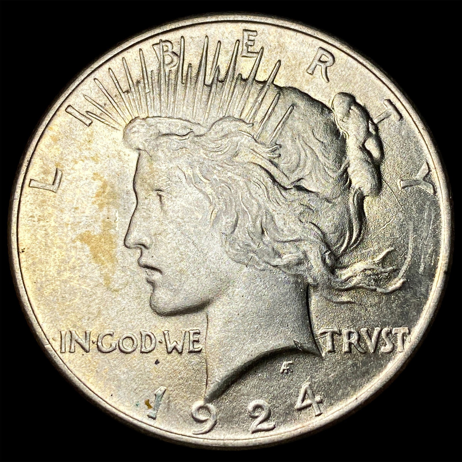 1924 Silver Peace Dollar UNCIRCULATED: 1924 Silver Peace Dollar UNCIRCULATED