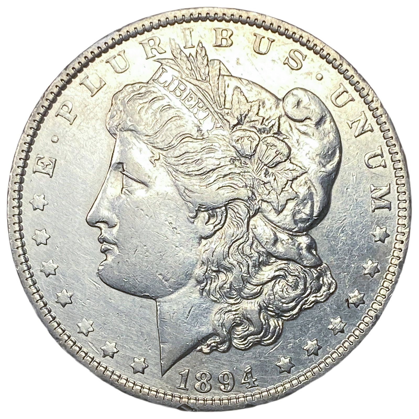 1894 Morgan Silver Dollar (1 of 2)