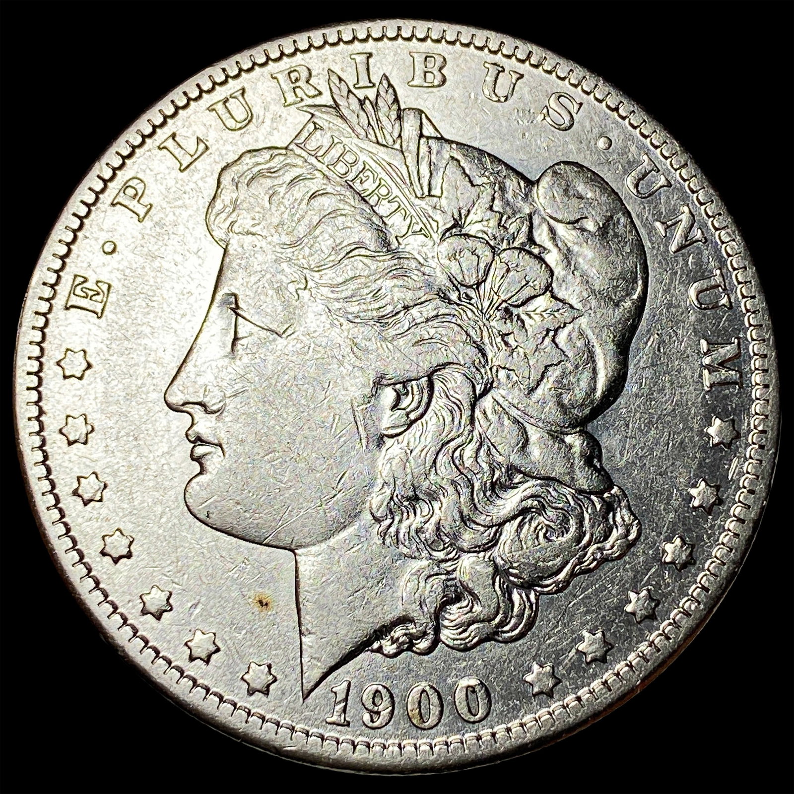 1900-O/CC Silver Morgan Dollar NEARLY UNCIRCULATED: 1900-O/CC Silver Morgan Dollar NEARLY UNCIRCULATED