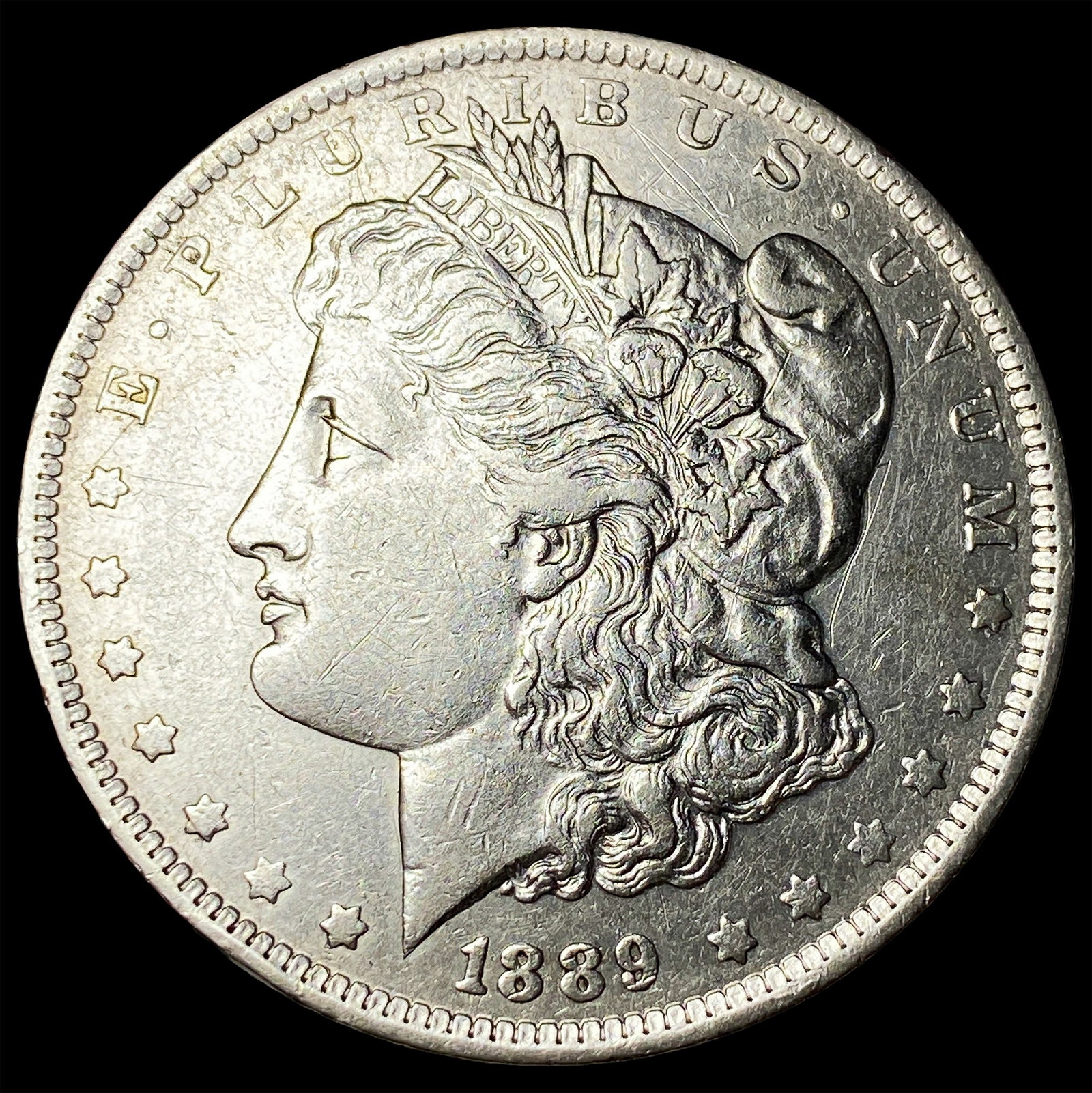 1889-O Silver Morgan Dollar NEARLY UNCIRCULATED: 1889-O Silver Morgan Dollar NEARLY UNCIRCULATED