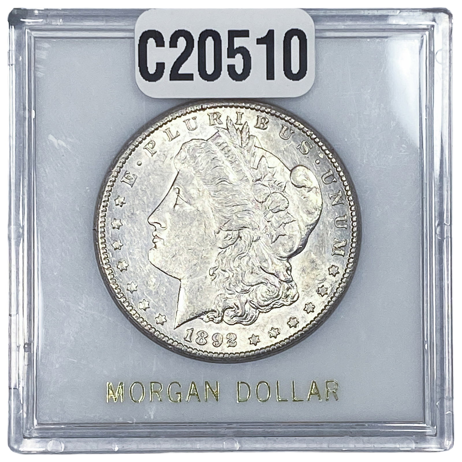 1892-CC Morgan Silver Dollar (1 of 2)