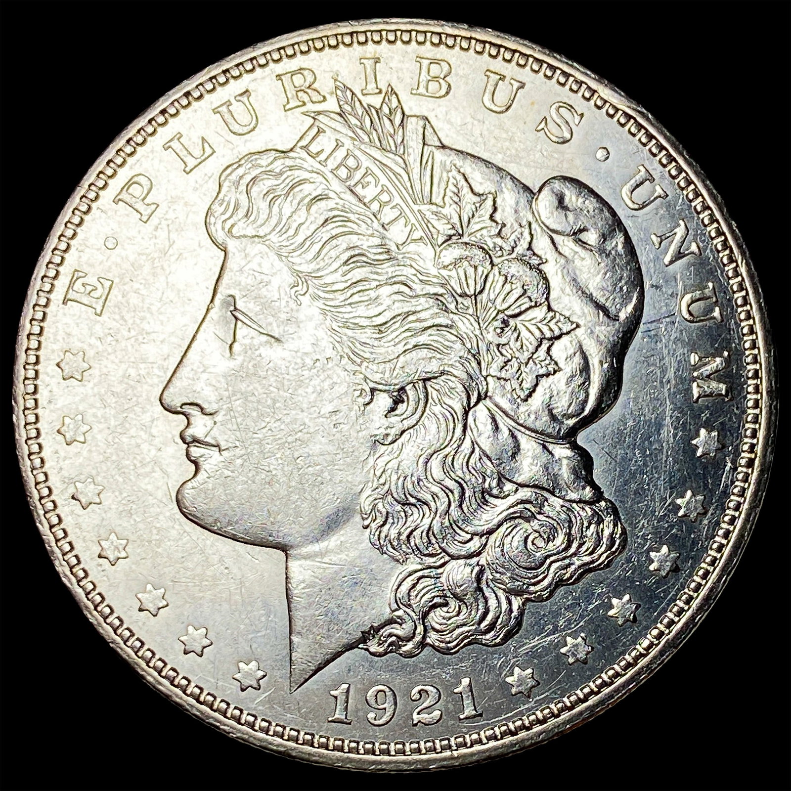 1921-D Silver Morgan Dollar UNCIRCULATED: 1921-D Silver Morgan Dollar UNCIRCULATED