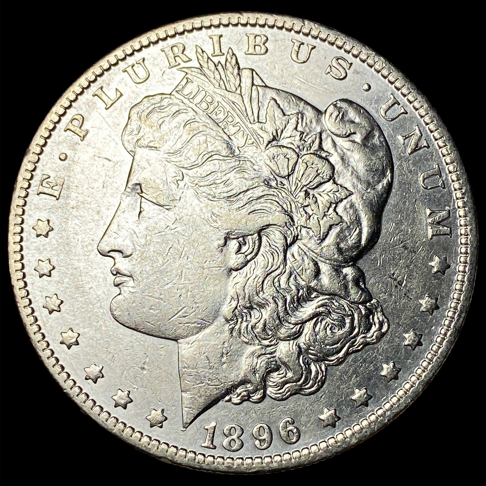 1896-O Silver Morgan Dollar CLOSELY UNCIRCULATED: 1896-O Silver Morgan Dollar CLOSELY UNCIRCULATED