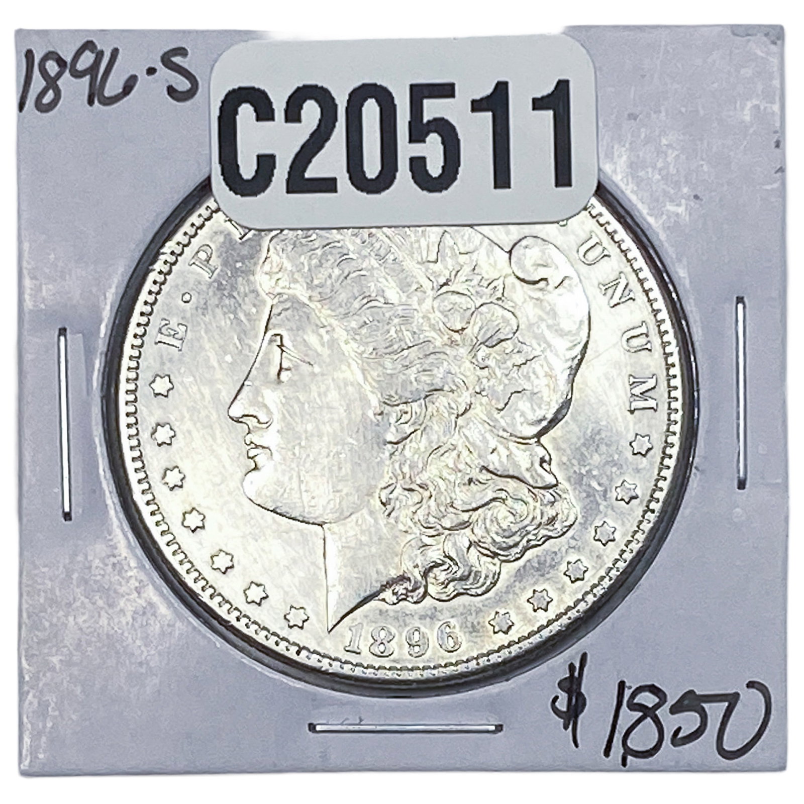 1896-S Morgan Silver Dollar (1 of 2)