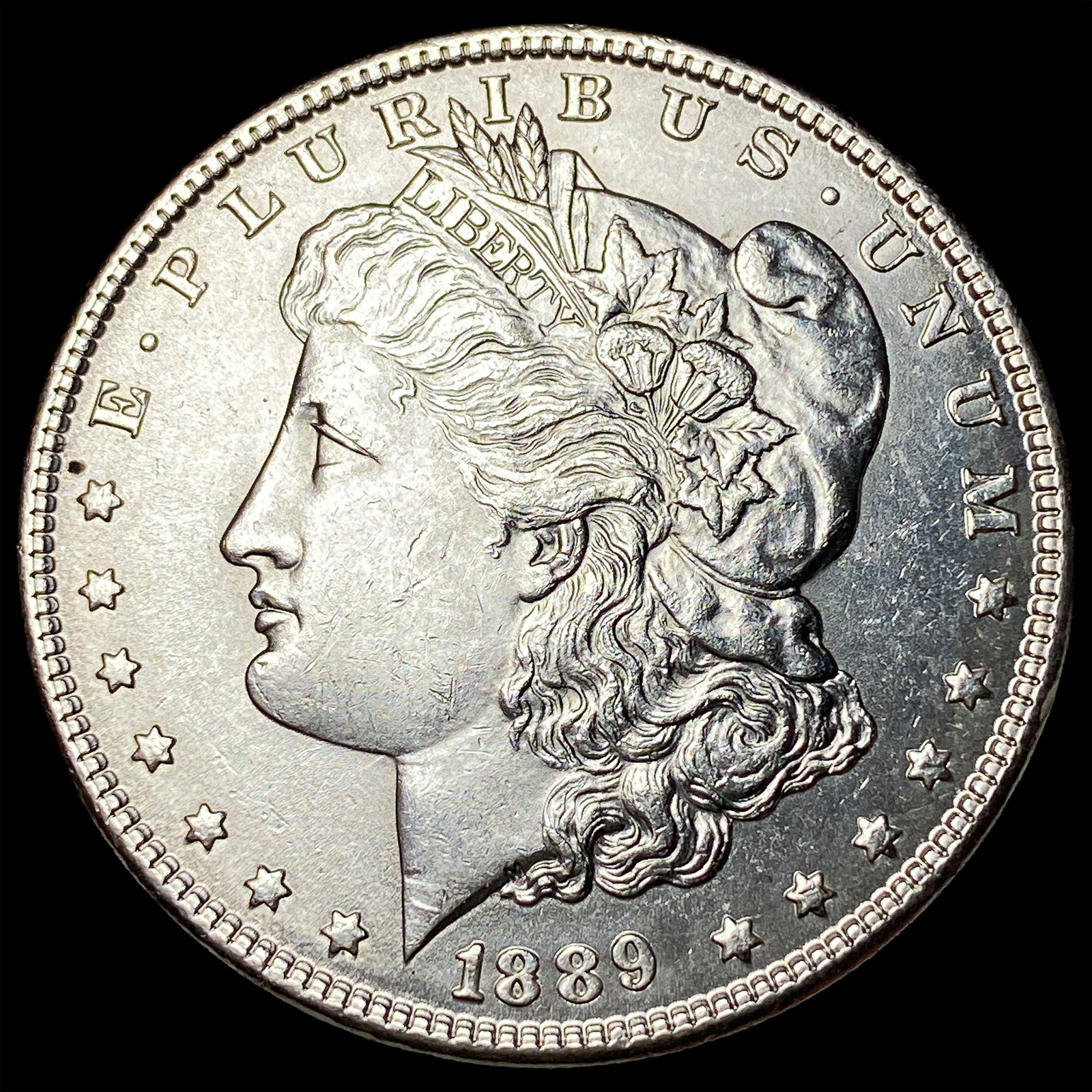 1889 Morgan Silver Dollar UNCIRCULATED: 1889 Morgan Silver Dollar UNCIRCULATED