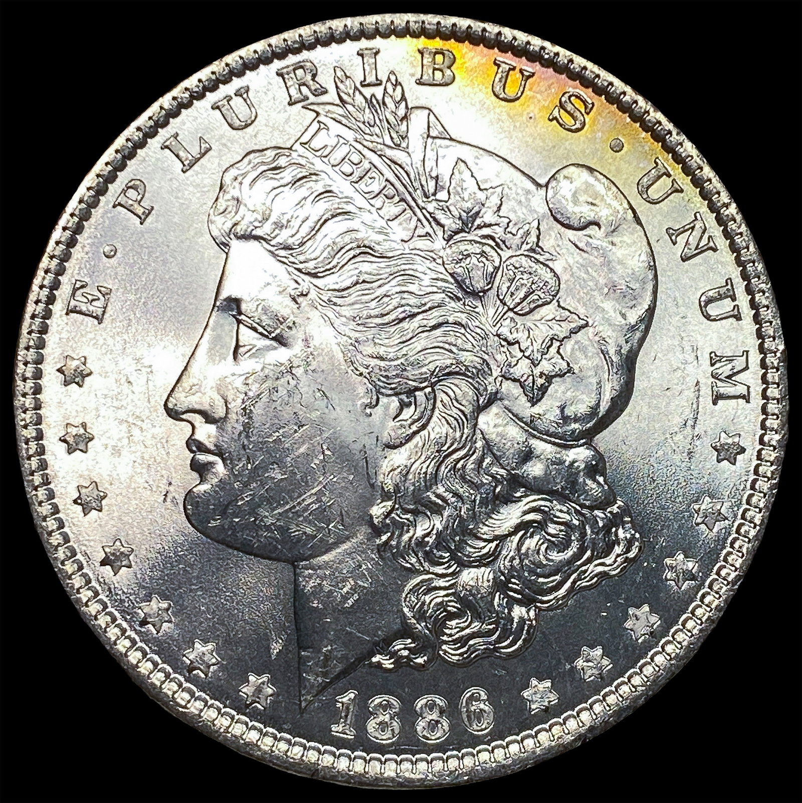 1886 Morgan Silver Dollar UNCIRCULATED: 1886 Morgan Silver Dollar UNCIRCULATED