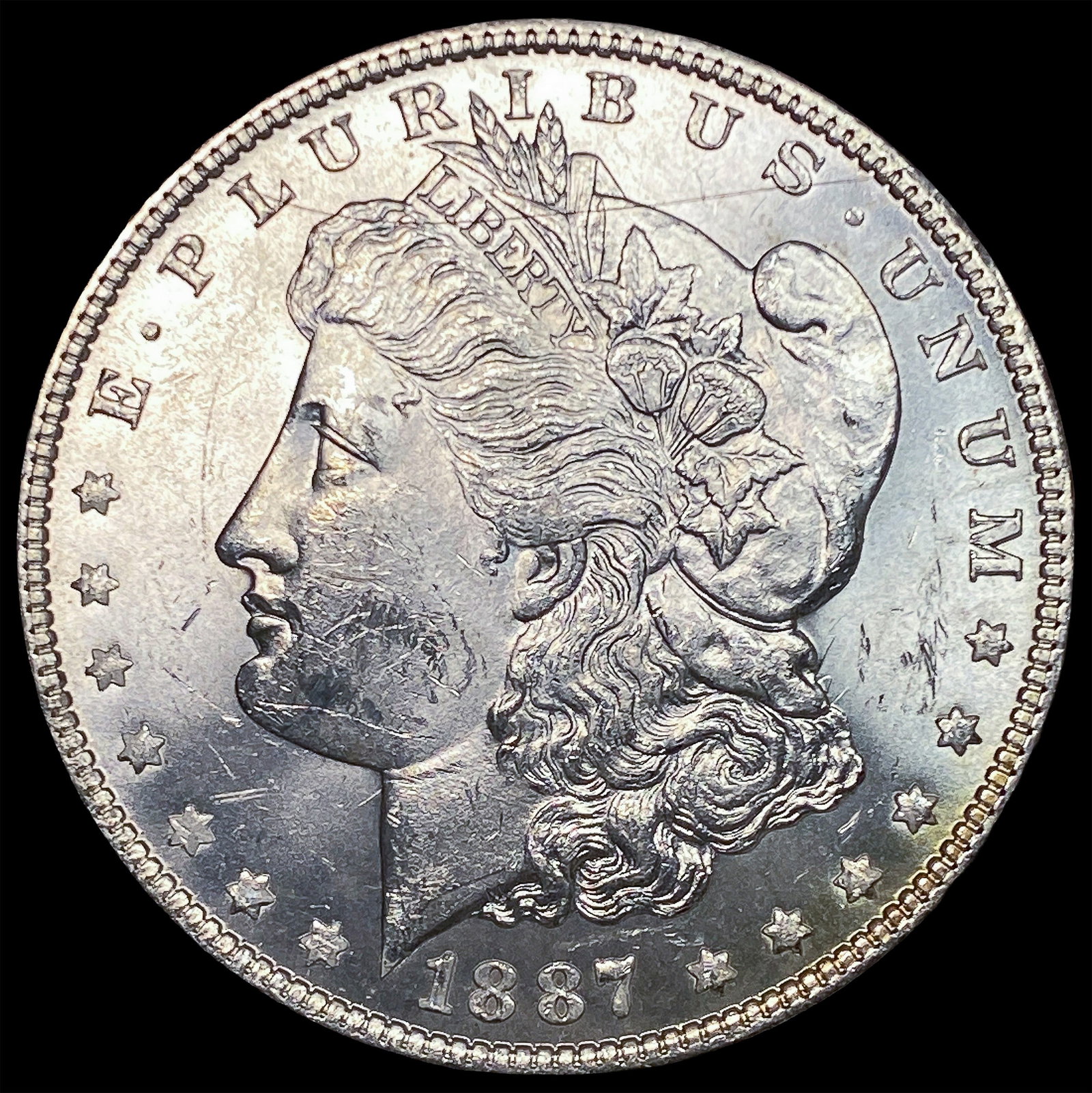 1887 Silver Morgan Dollar UNCIRCULATED: 1887 Silver Morgan Dollar UNCIRCULATED