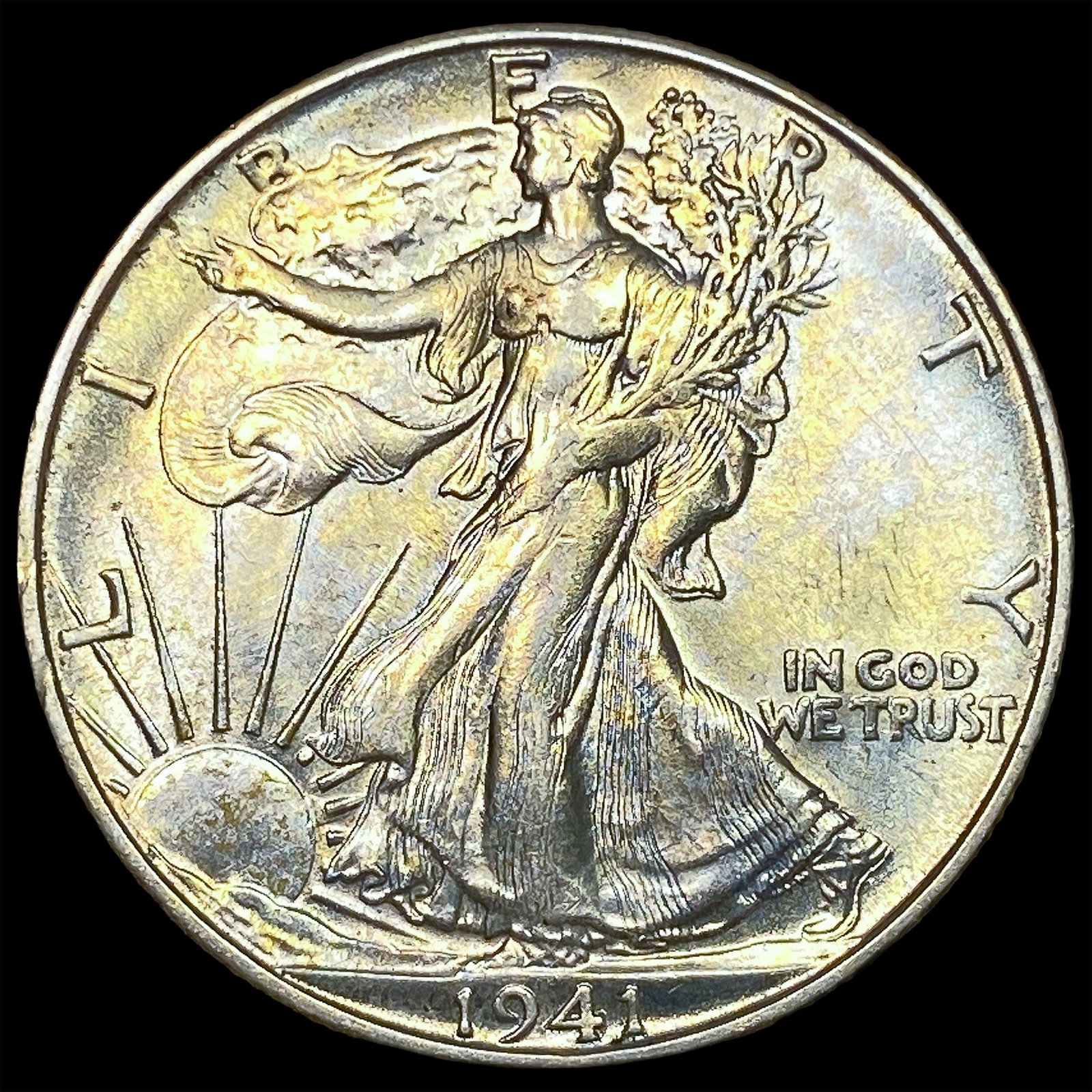 1941-D Silver Half Dollar UNCIRCULATED: 1941-D Silver Half Dollar UNCIRCULATED