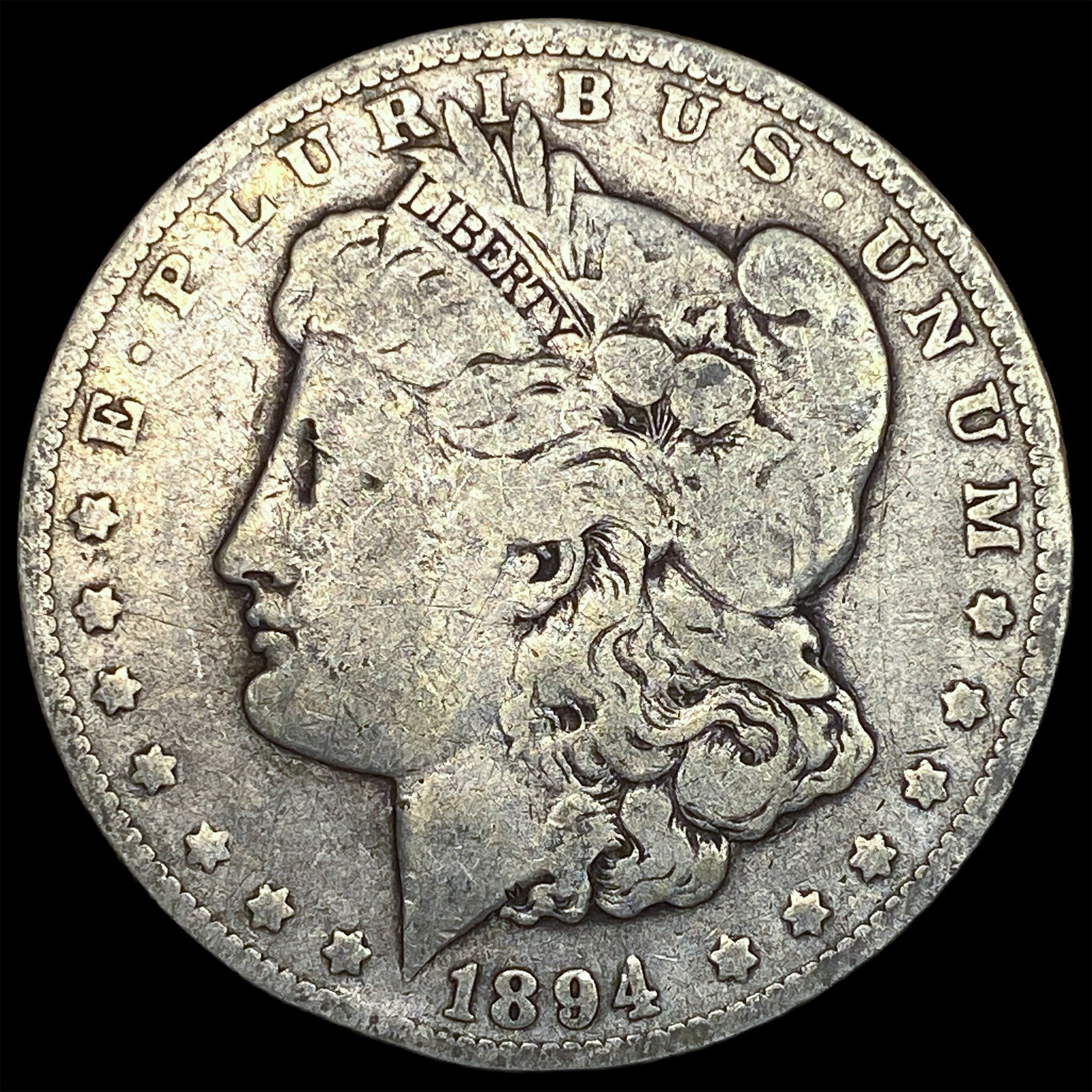 1894-O Silver Morgan Dollar NICELY CIRCULATED: 1894-O Silver Morgan Dollar NICELY CIRCULATED