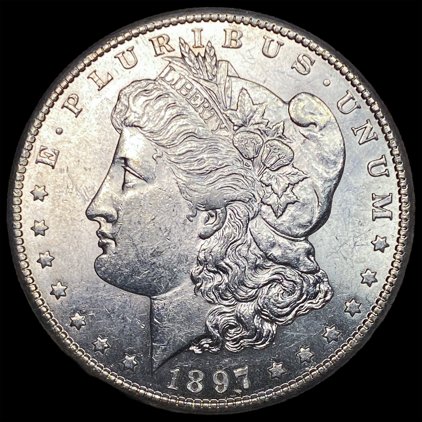 1897-S Silver Morgan Dollar UNCIRCULATED: 1897-S Silver Morgan Dollar UNCIRCULATED