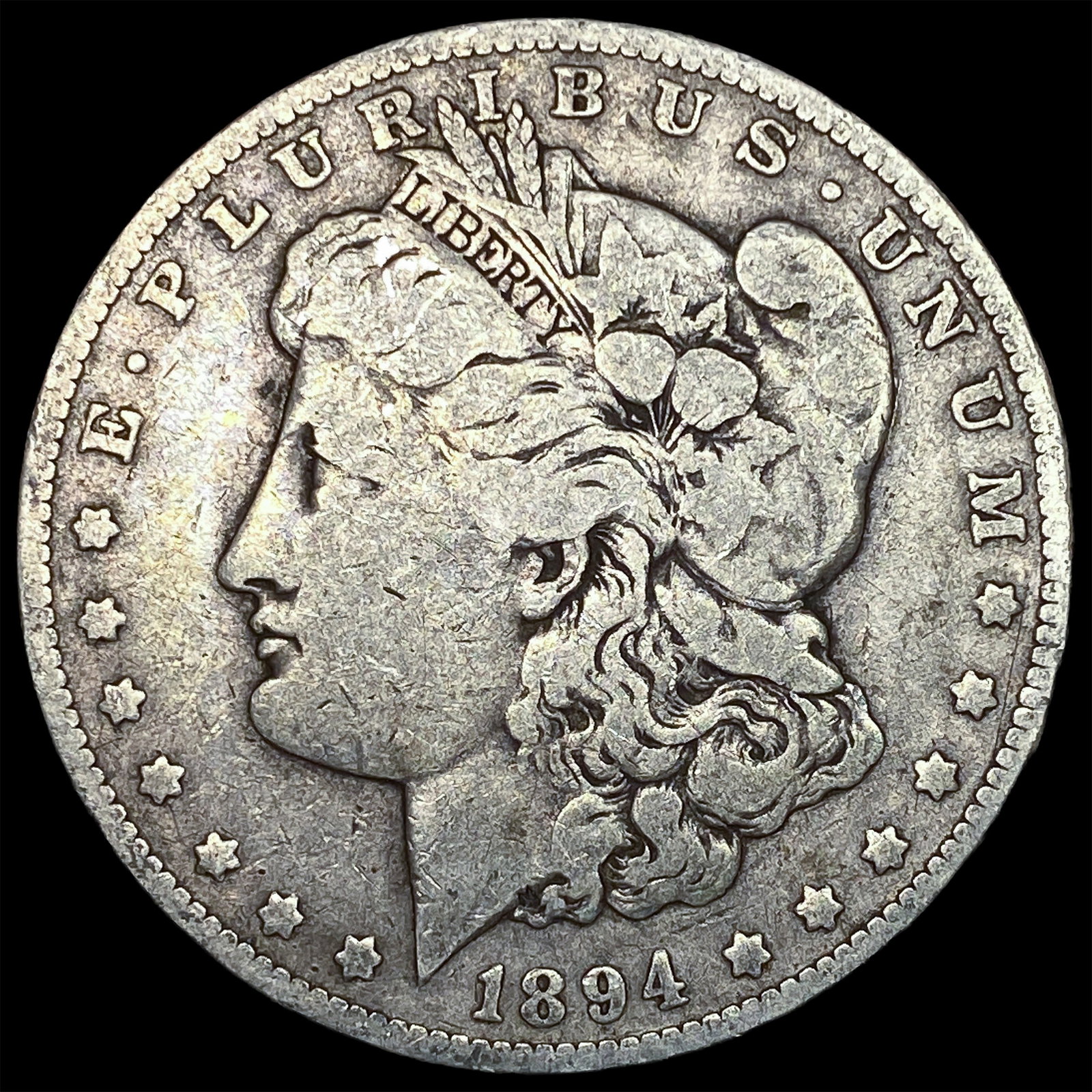 1894-S Silver Morgan Dollar NICELY CIRCULATED (1 of 2)