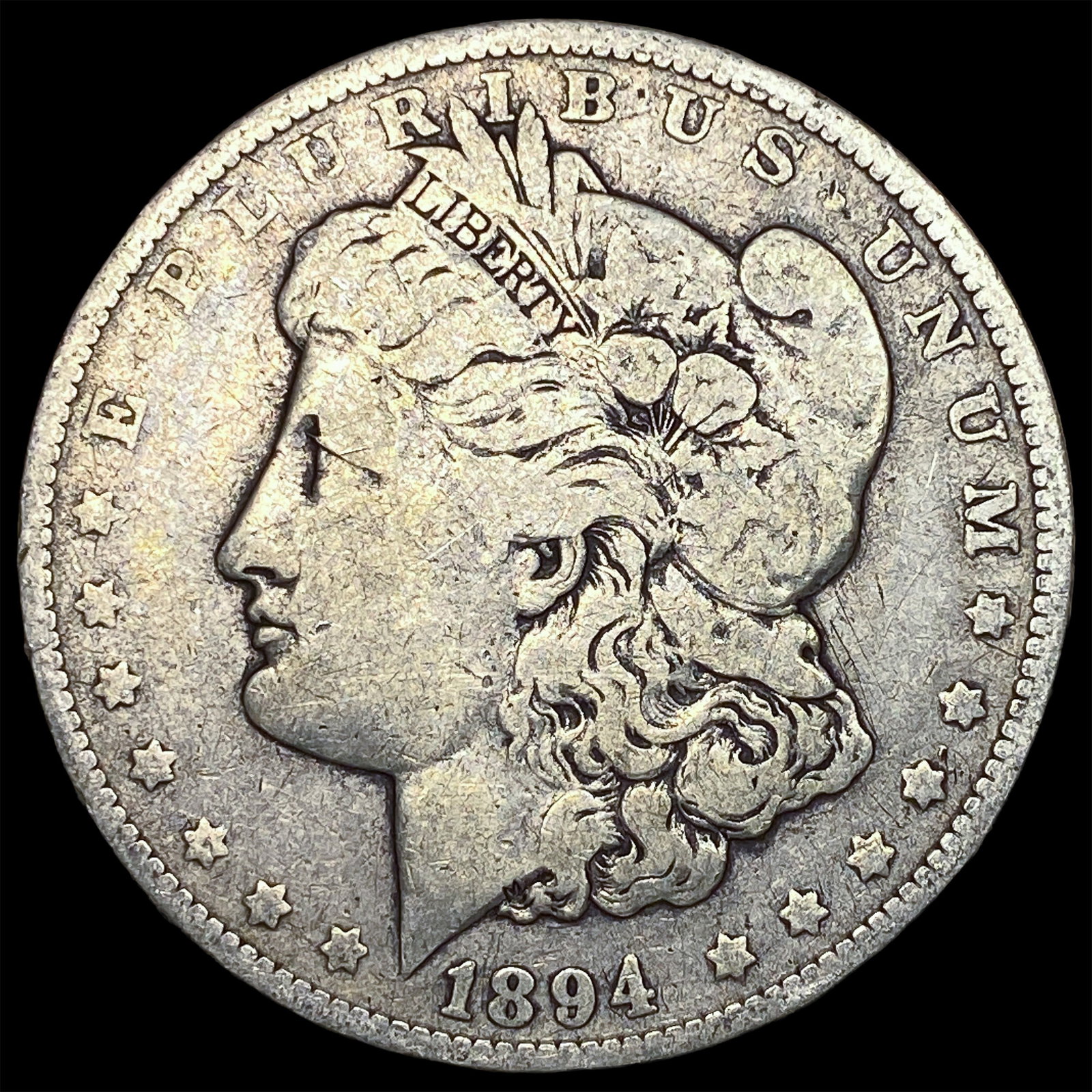 1894-O Silver Morgan Dollar NICELY CIRCULATED: 1894-O Silver Morgan Dollar NICELY CIRCULATED