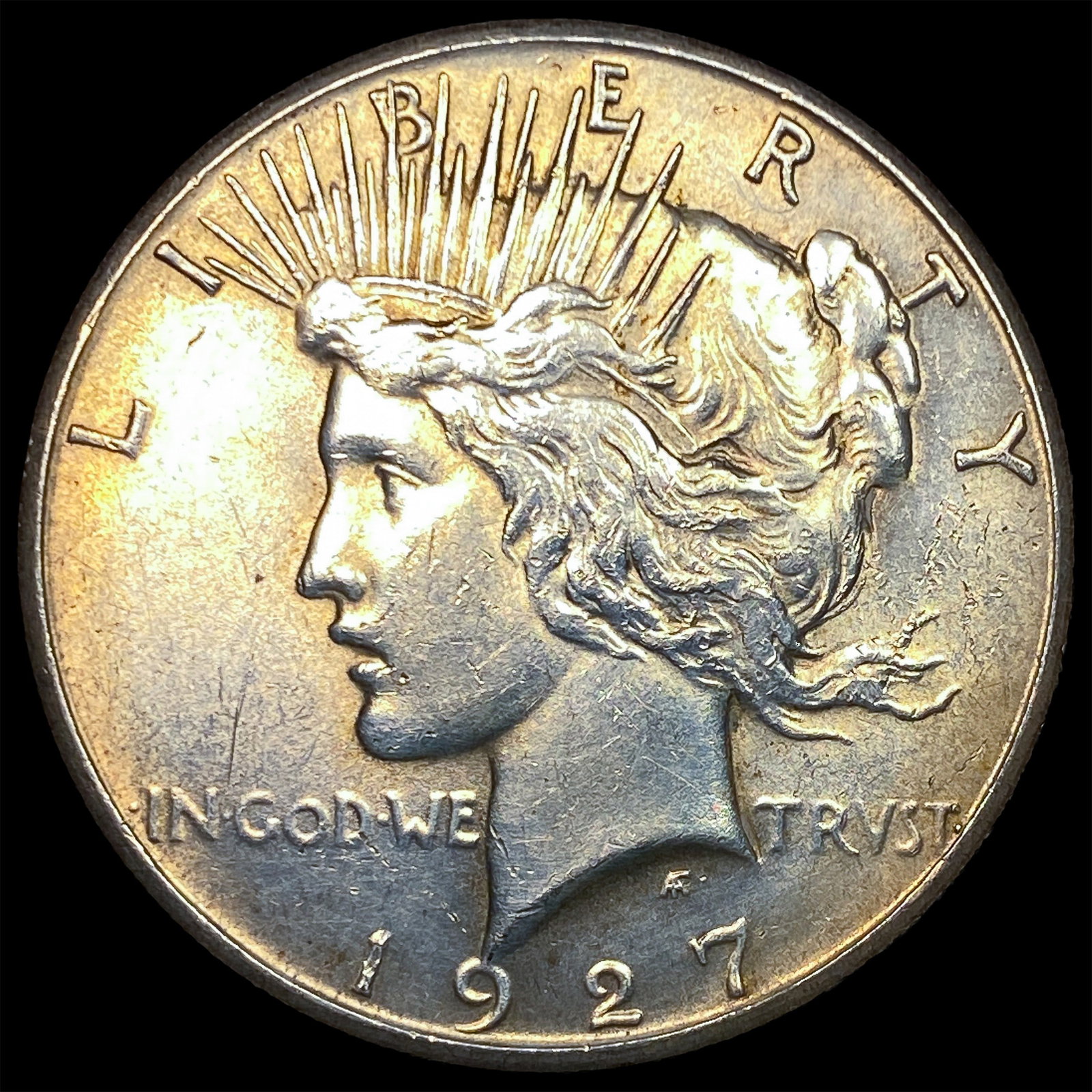 1927 Peace Silver Dollar CLOSELY UNCIRCULATED: 1927 Peace Silver Dollar CLOSELY UNCIRCULATED