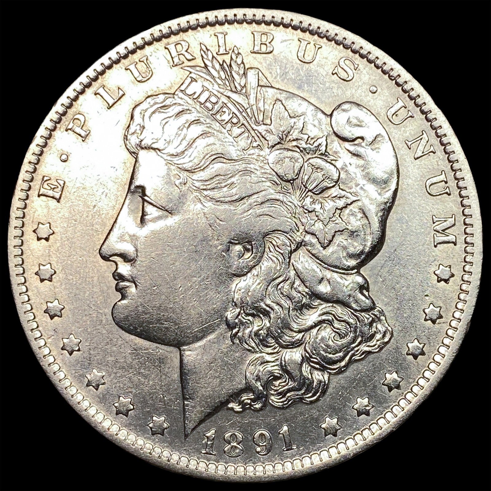 1891-O Silver Morgan Dollar NEARLY UNCIRCULATED: 1891-O Silver Morgan Dollar NEARLY UNCIRCULATED