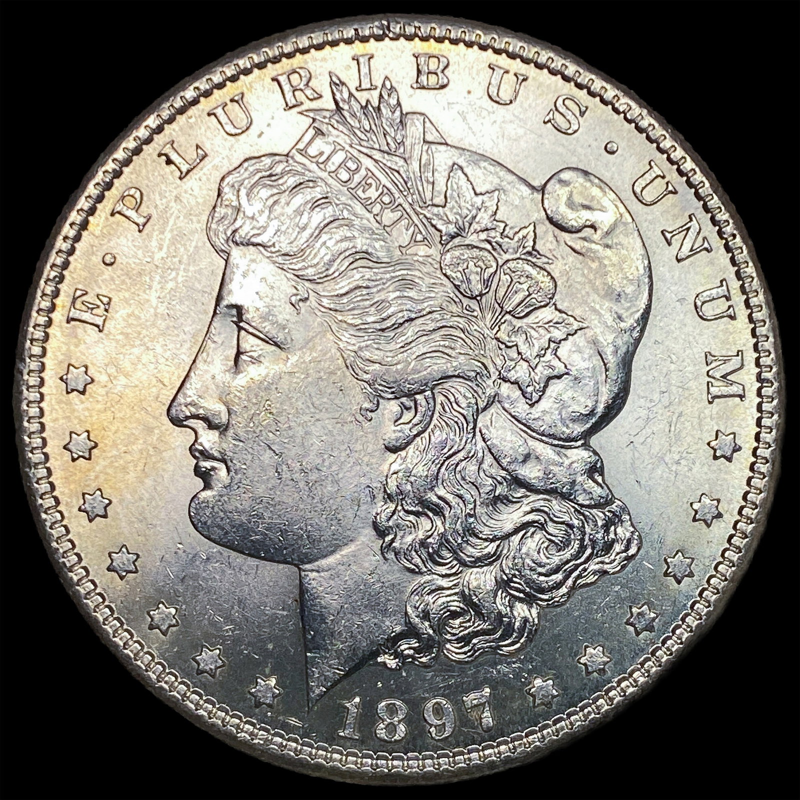 1897-S Silver Morgan Dollar UNCIRCULATED: 1897-S Silver Morgan Dollar UNCIRCULATED
